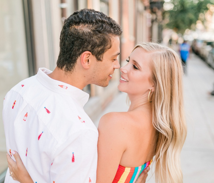                                                Fun and Bright Engagement Session