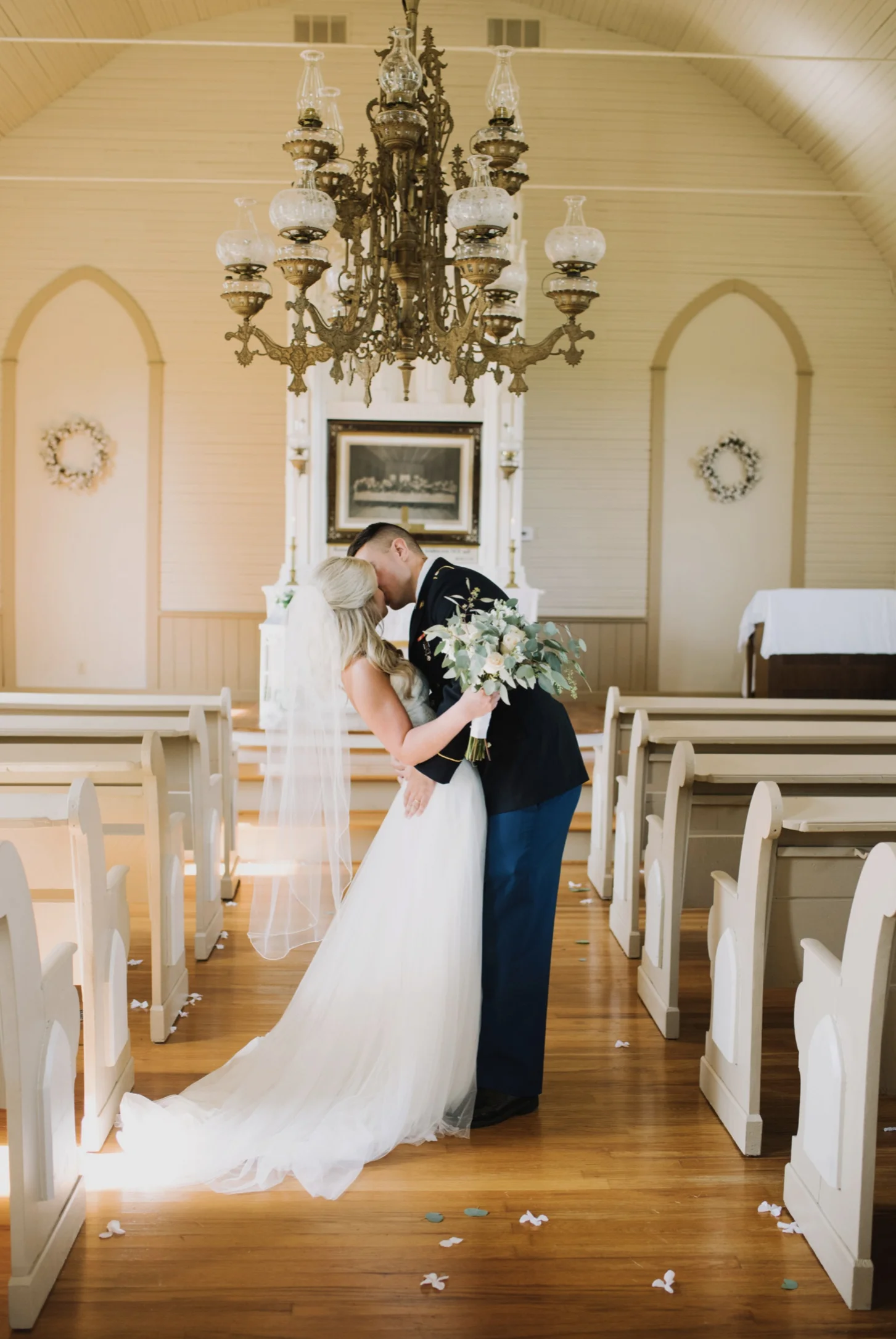                                Laura and Josh's Military Ottenheim Wedding