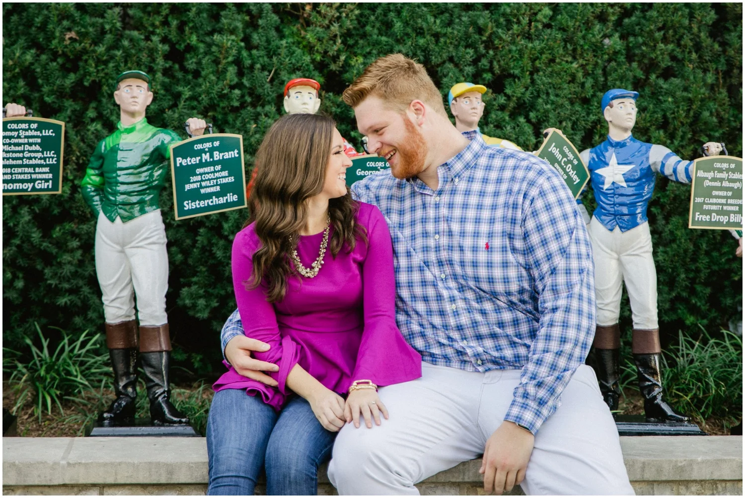 Lauren and Jack's Keeneland Engagement