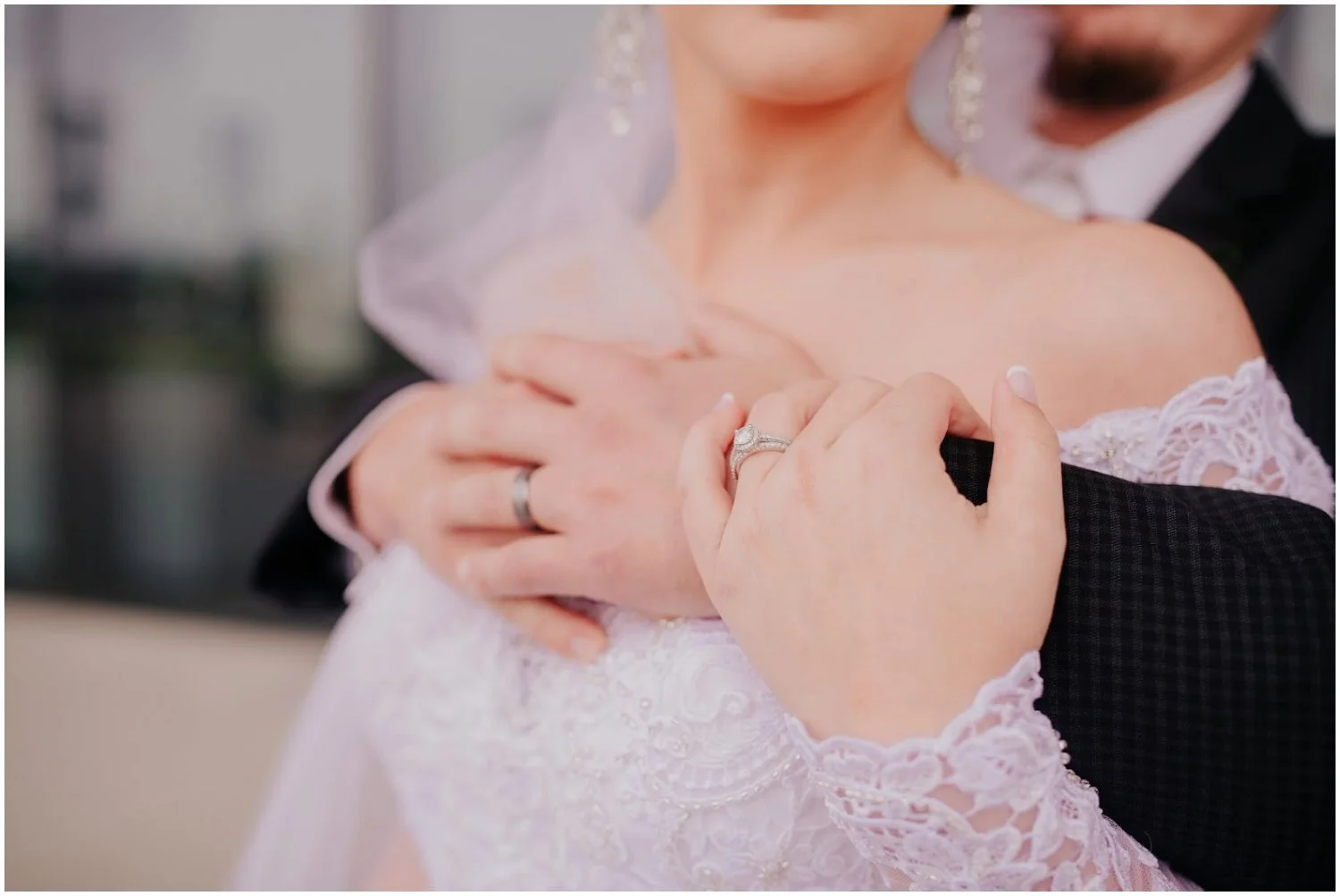                                    Bekah and Slade's Elegant December Wedding
