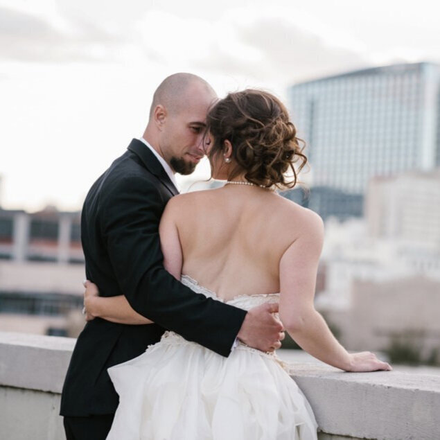                                Kellie and Michael's Romantic Louisville Wedding