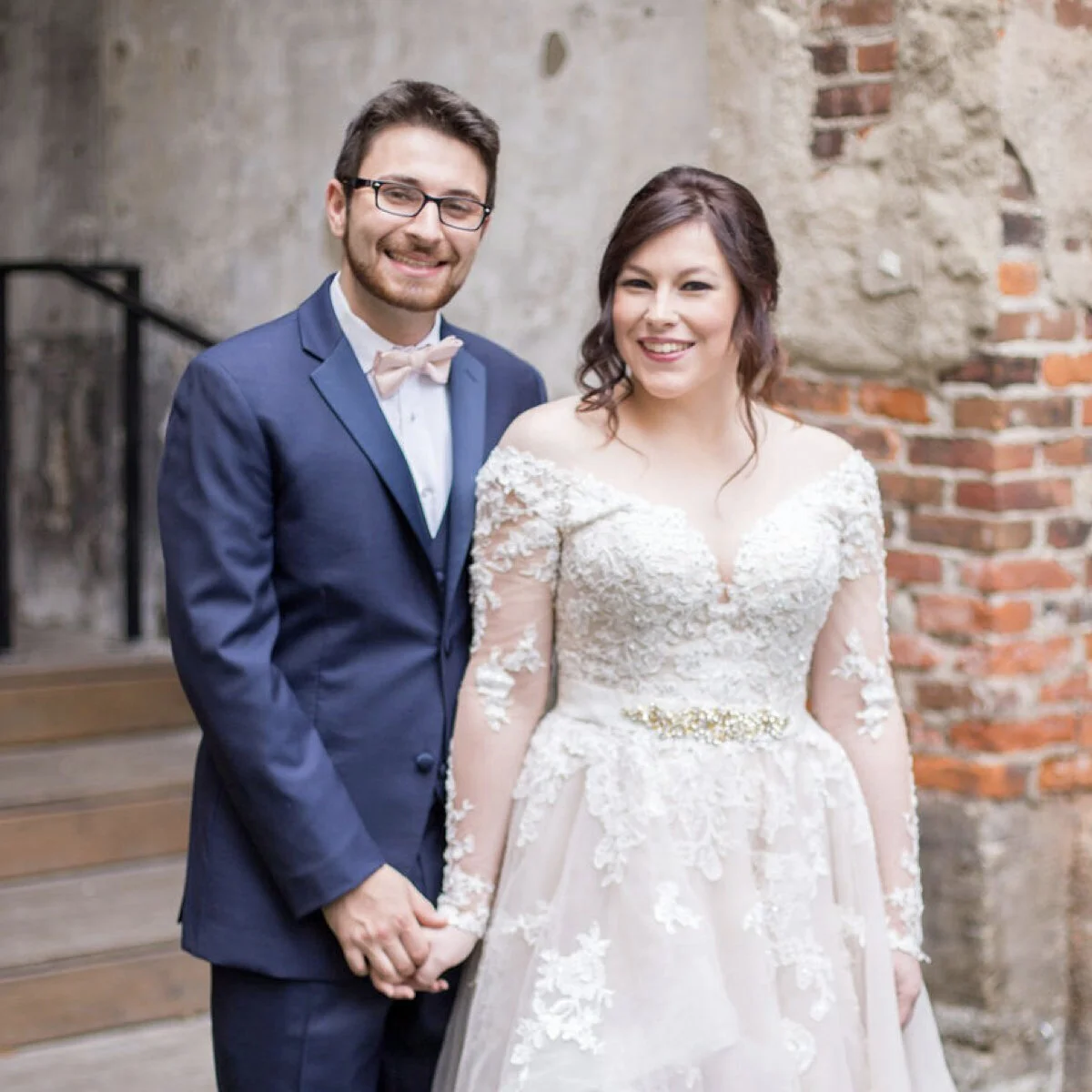                                     Natalie and Jordan's Intimate Wedding