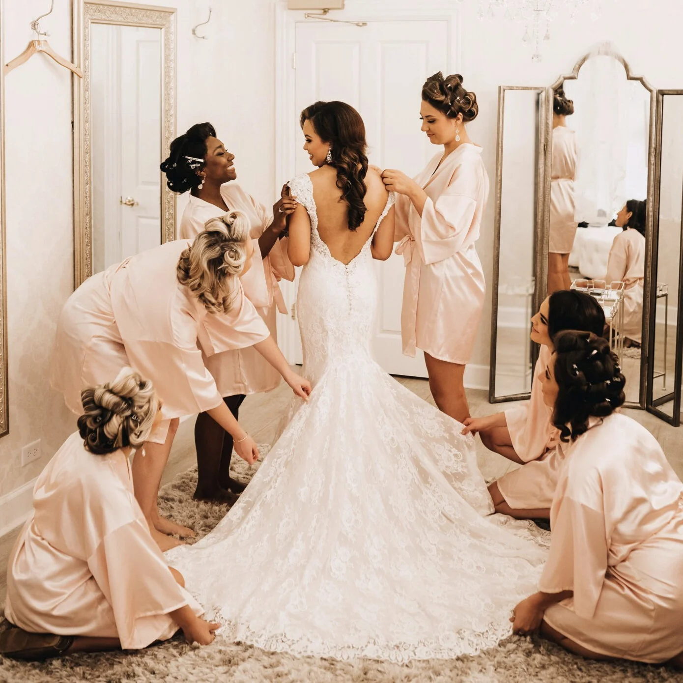                                Lacey and Michael's Intimate Classic Wedding