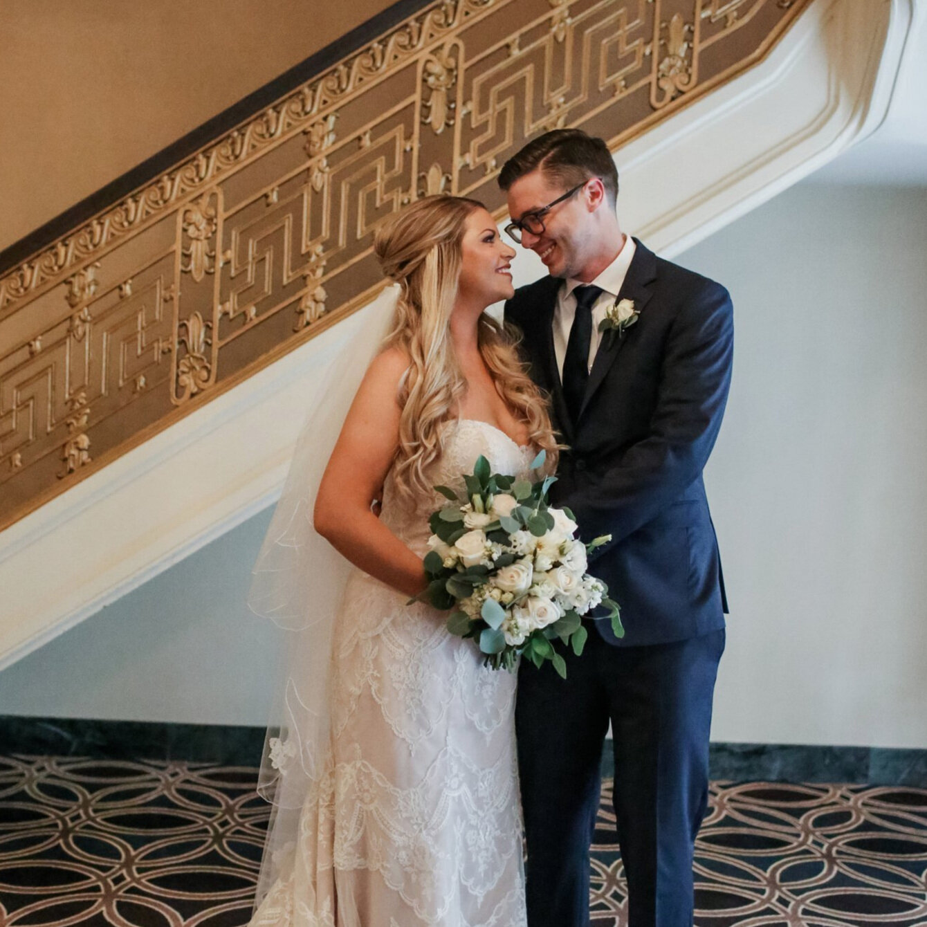                            Danielle and Joshua’s Louisville Waterfront Wedding