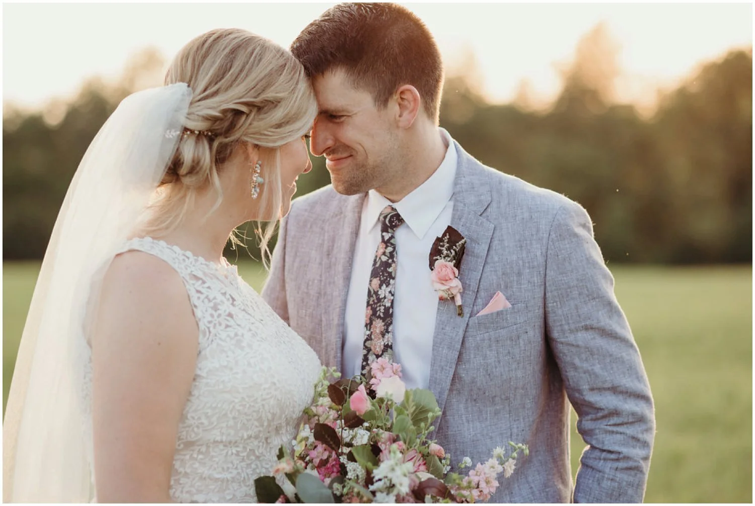                                            Lindsay and Austin's Farm Wedding