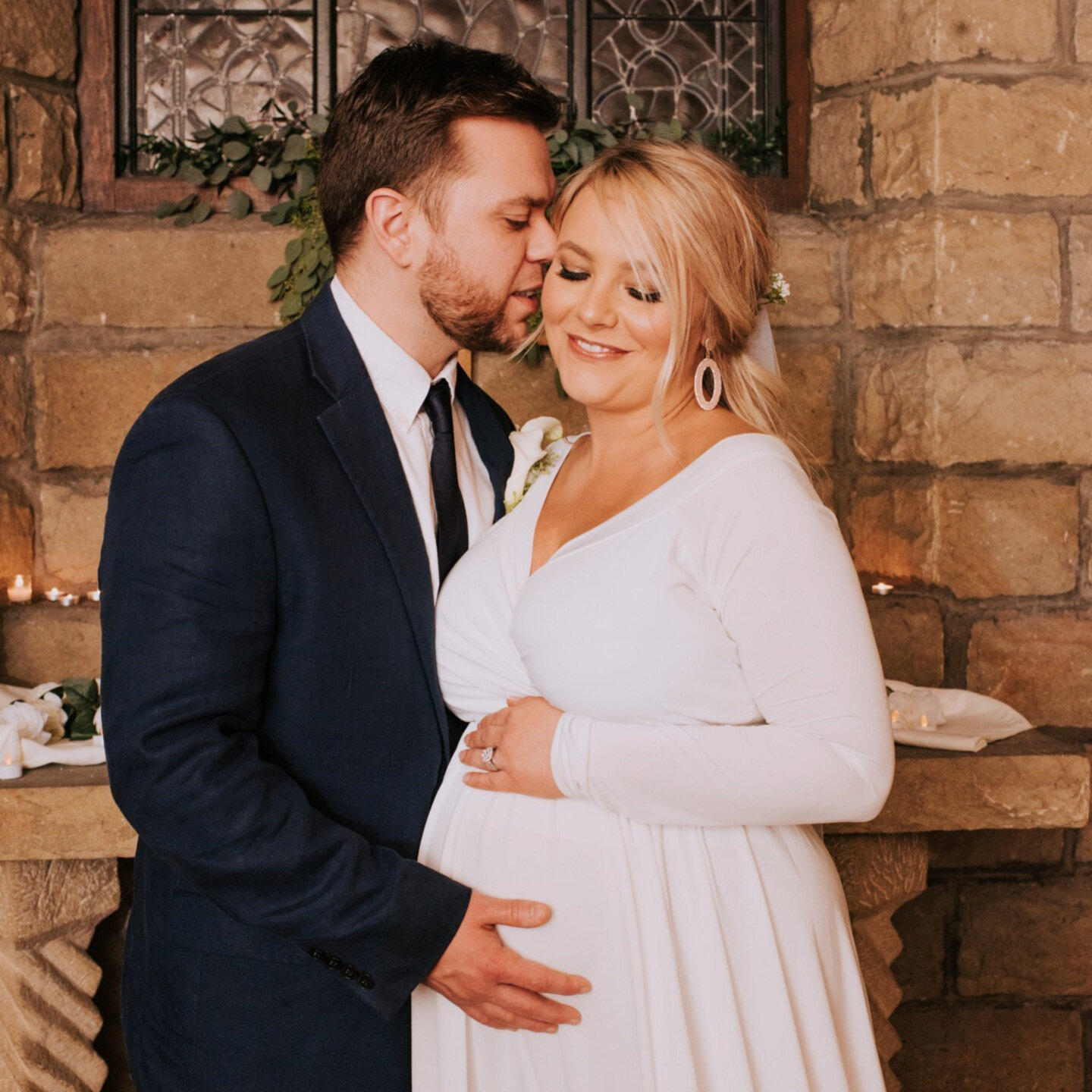 Lindsey + Curtis's Intimate Wedding