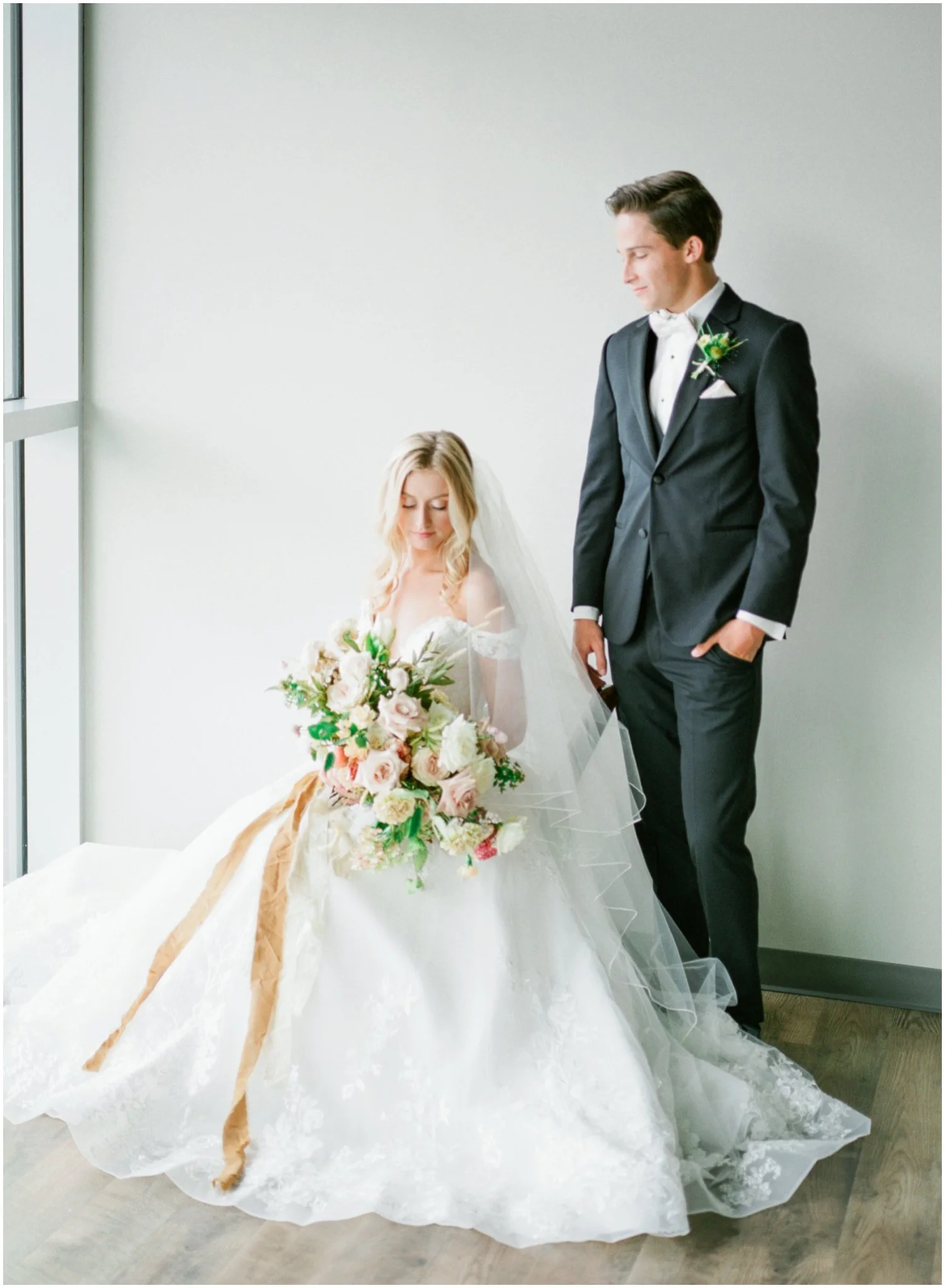                                    Luxurious Garden-Inspired Wedding Styled Shoot