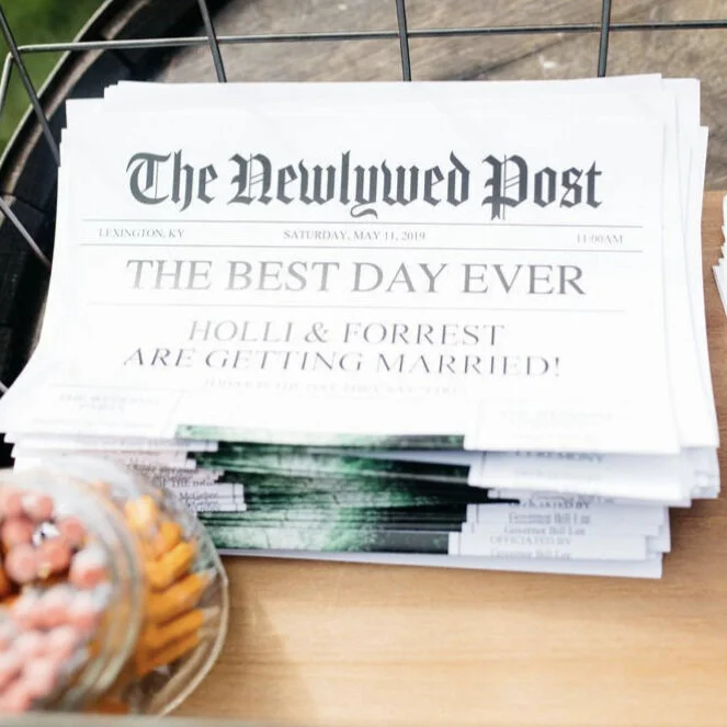                                               Holli + Forrest's Brunch Wedding