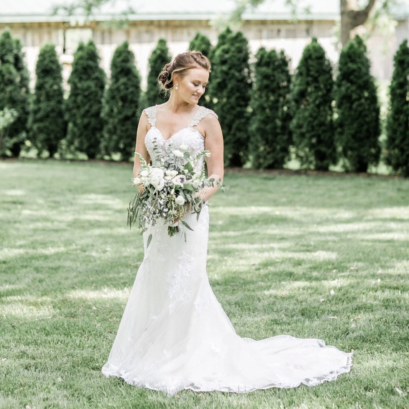                                             Lindsay + Patrick's Romantic Wedding