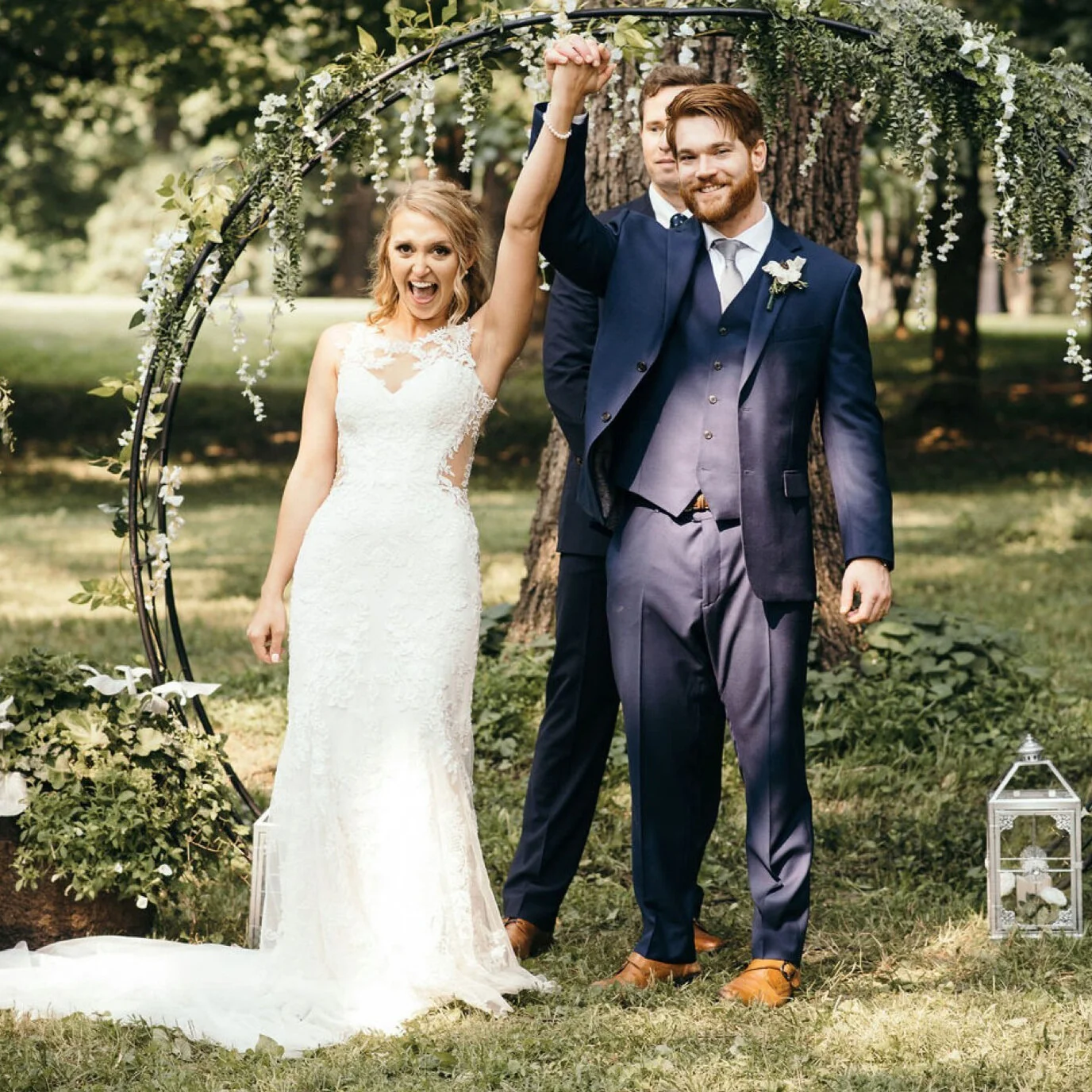                                         Telia + Justin's Rustic Intimate Wedding
