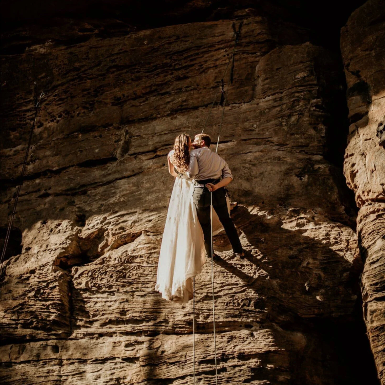                                       Claire + Ben's Vow Renewal at the Gorge
