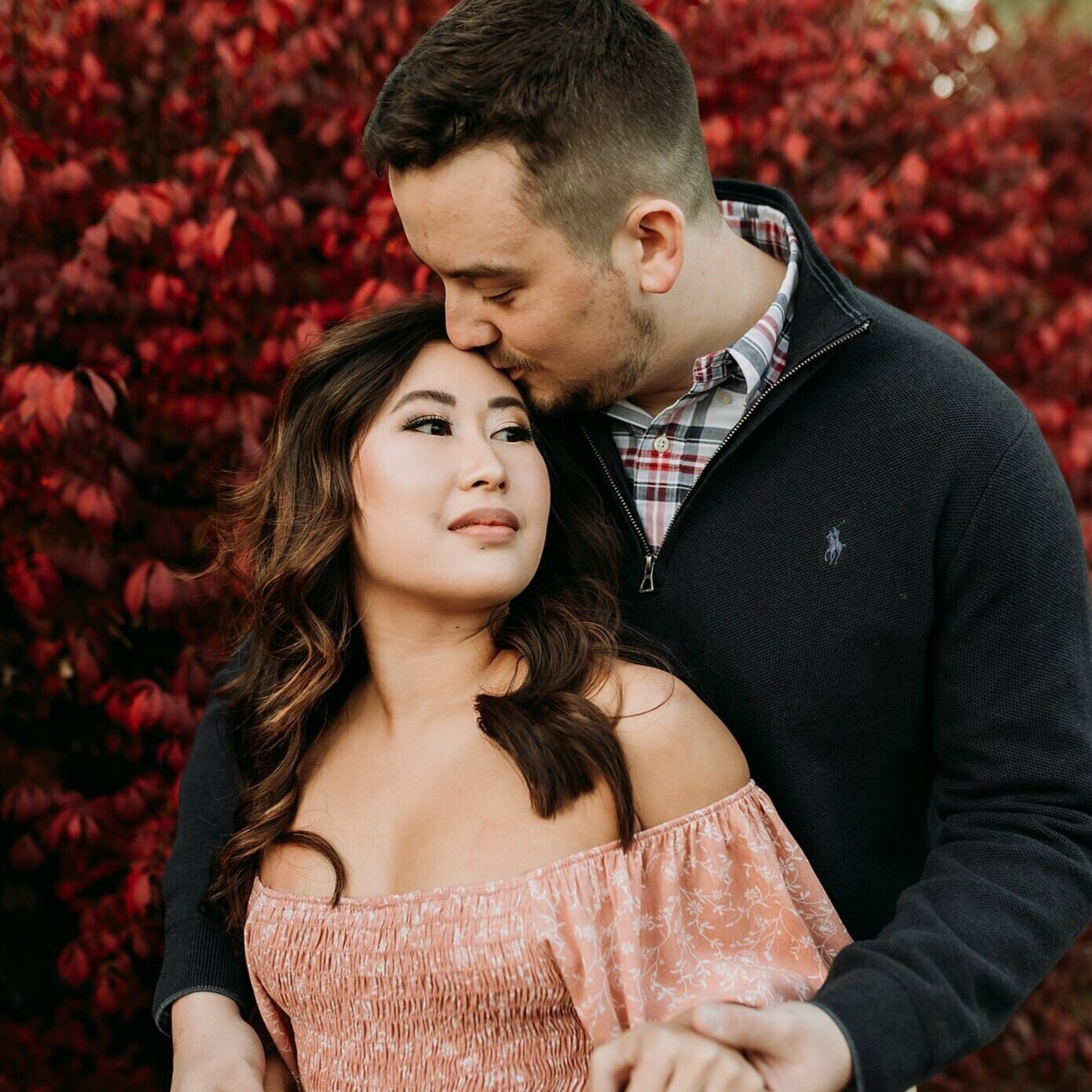                                Claudia + Zachary's Gainsway Farm Engagement Session