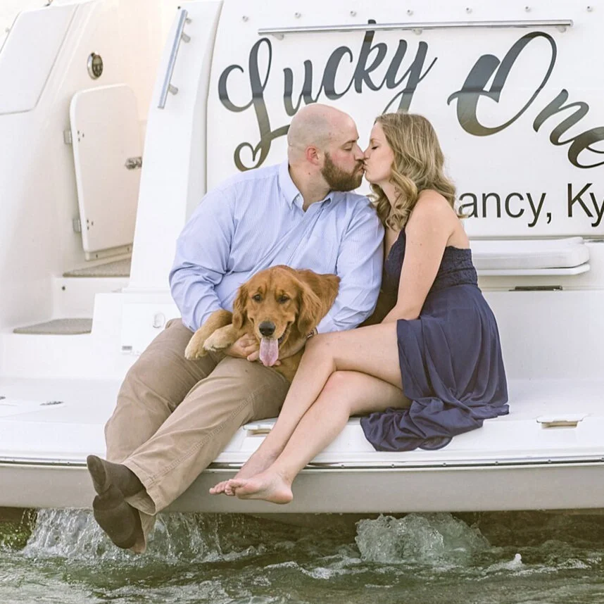                                      Ross + Kendra's Dreamy Engagement + Wedding