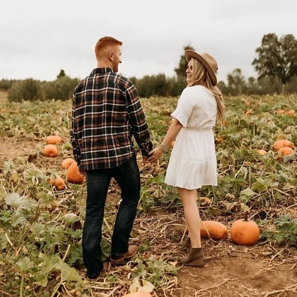                            Brooklyn + Brayden's Fun Fall Engagement Session