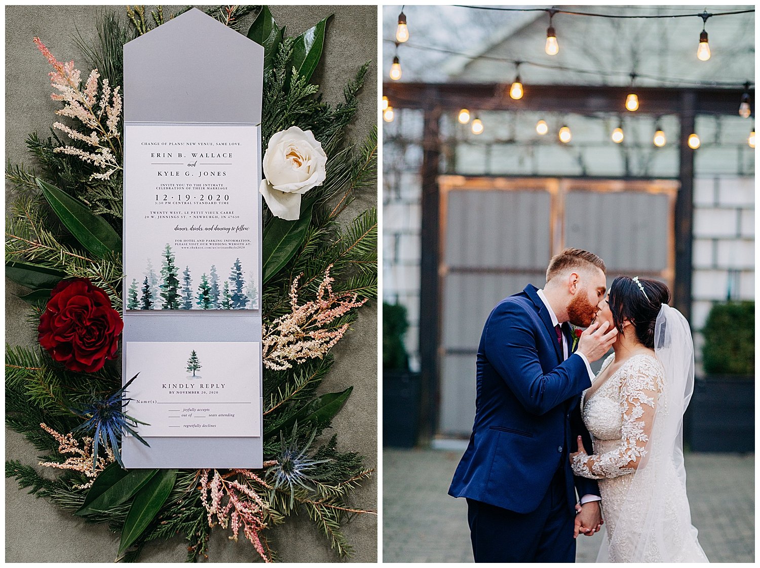 Erin + Kyle's Intimate December Wedding — KENTUCKY BRIDE MAGAZINE