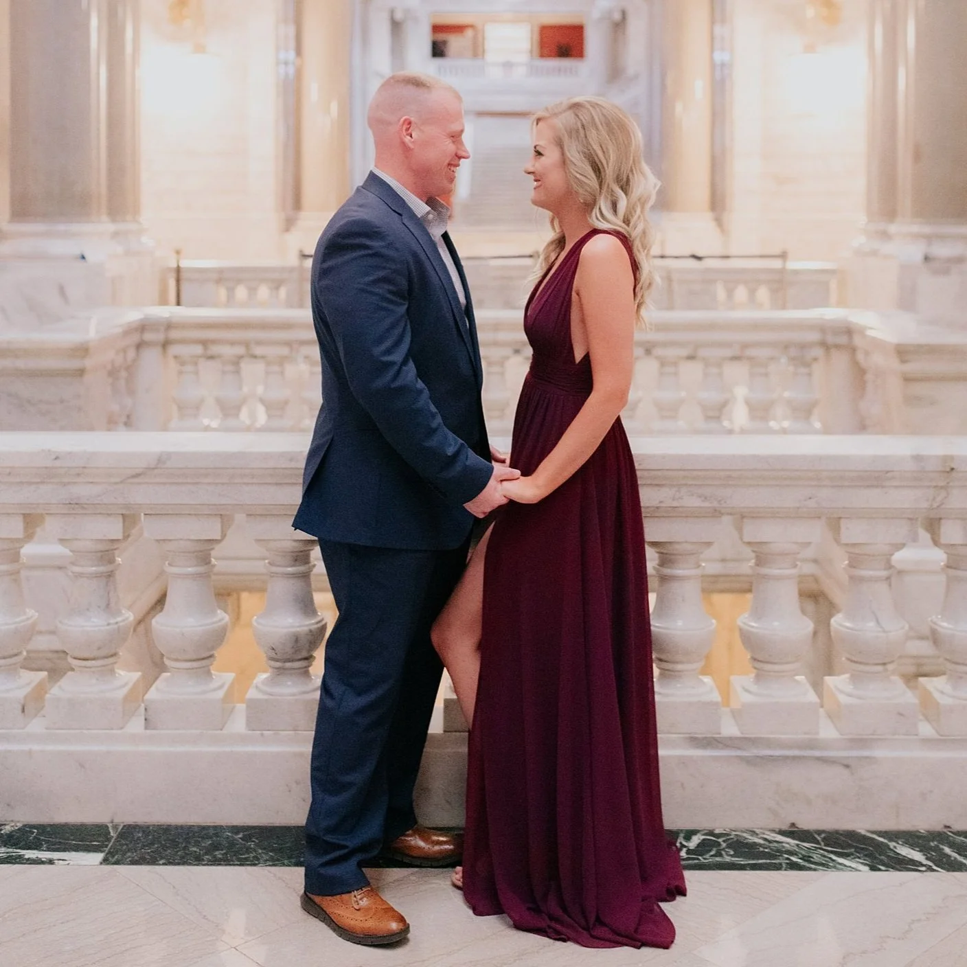                               Jayme + Blake's Frankfort Engagement Session
