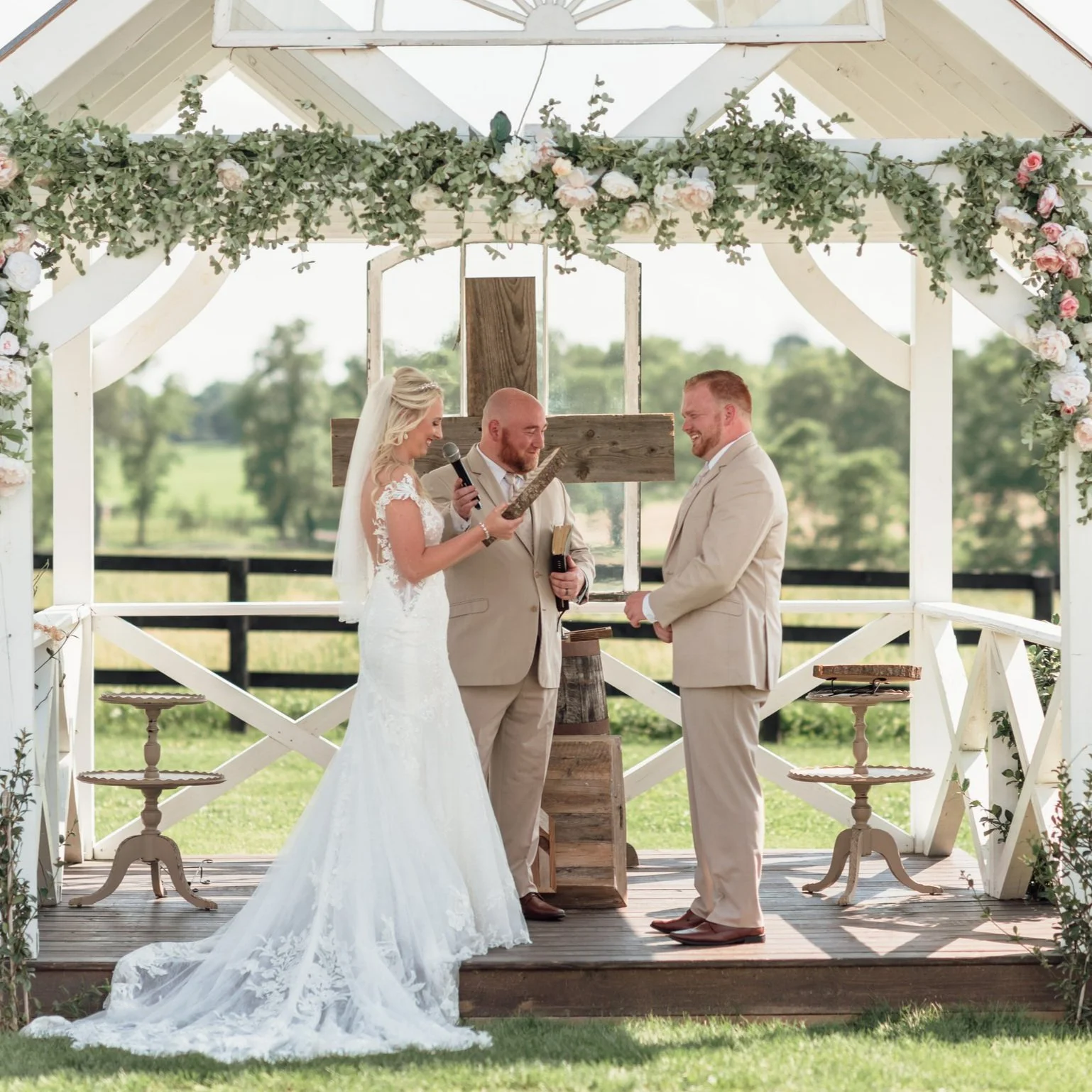 Taylor + McKenzie's Vintage Farm Wedding