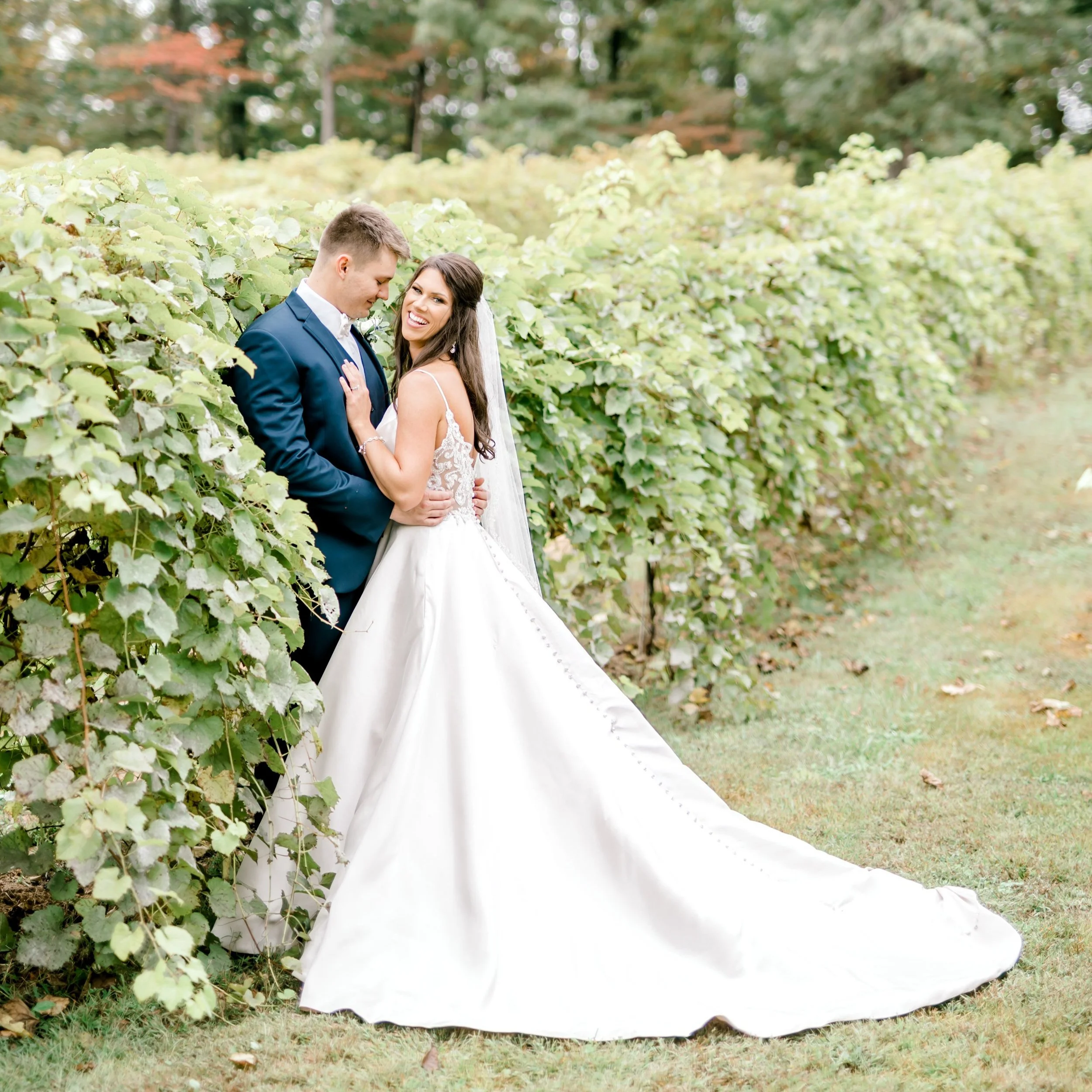 Carson + John's Kentucky Vineyard Wedding
