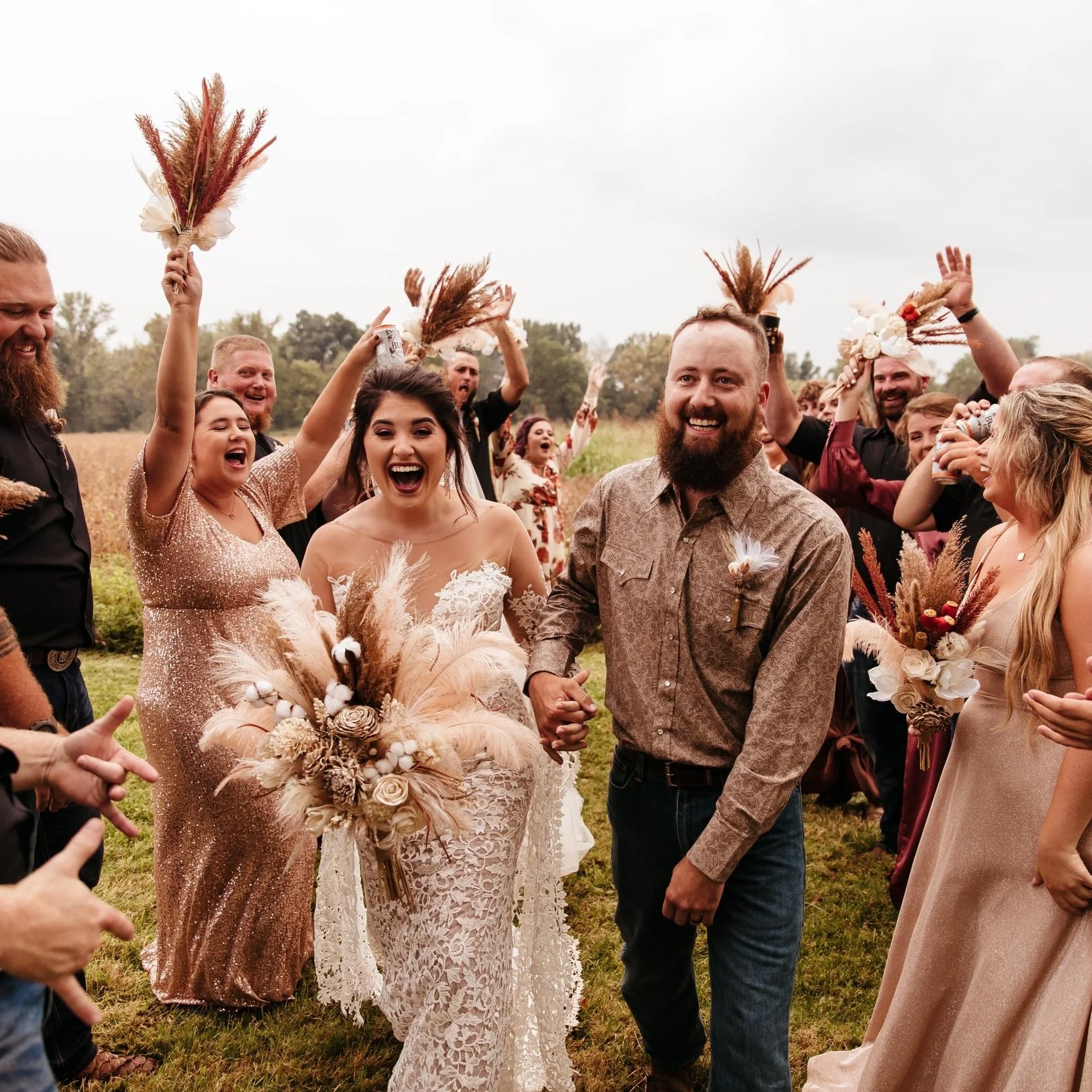                                            Skylar + Brandon's Barn Wedding