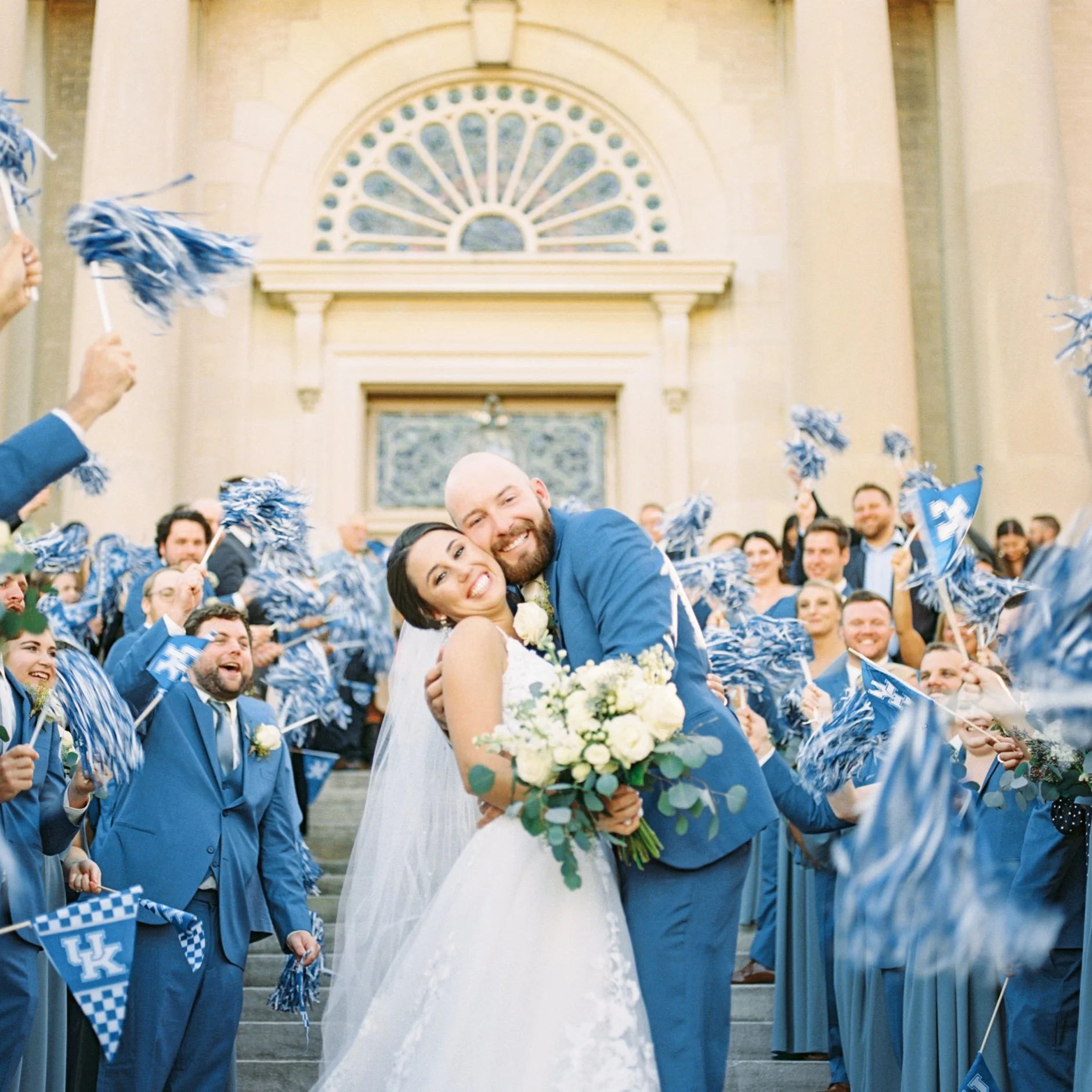                                                 Kelsie + Ross' Winchester Wedding