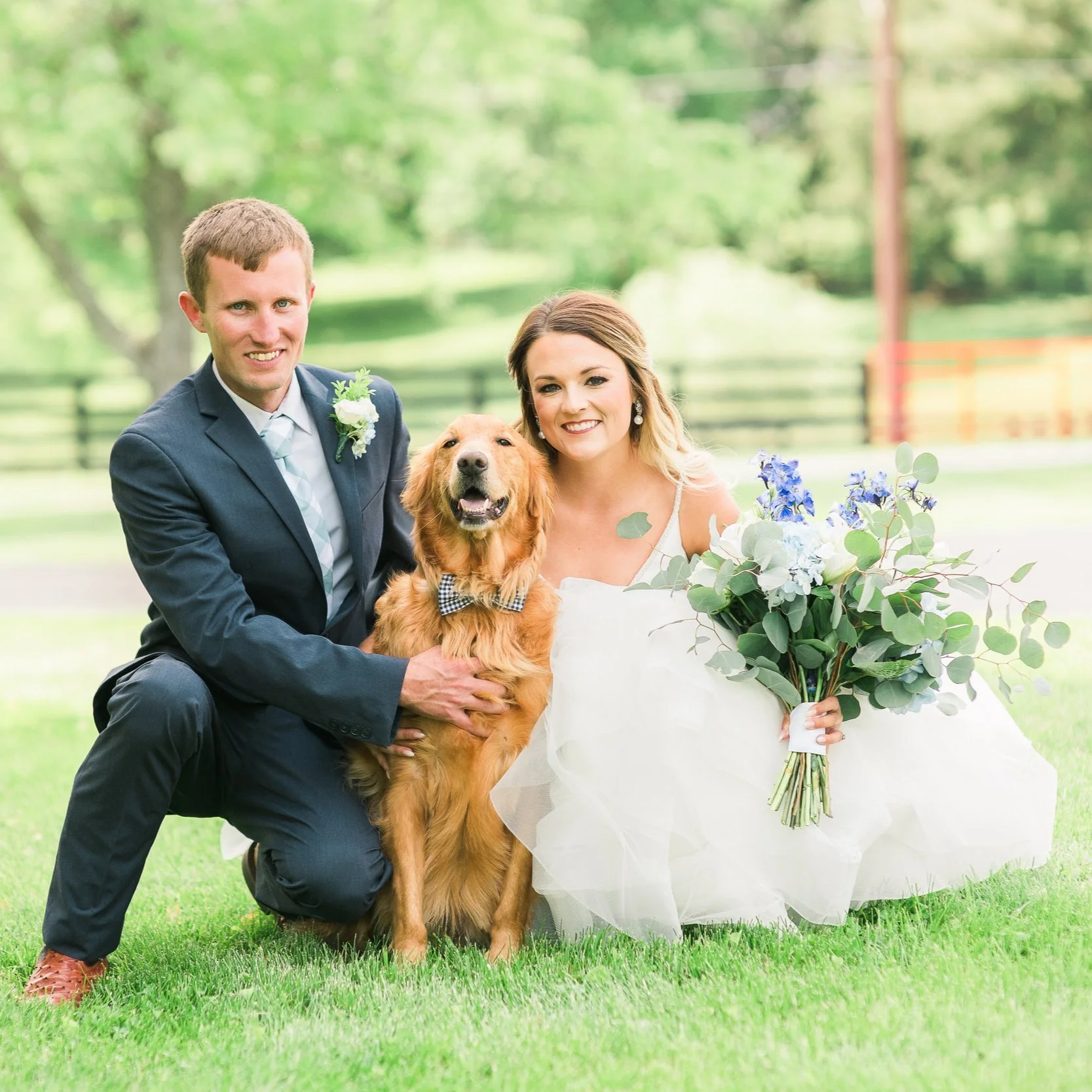                                                   Katie + Taylor's Winchester Wedding