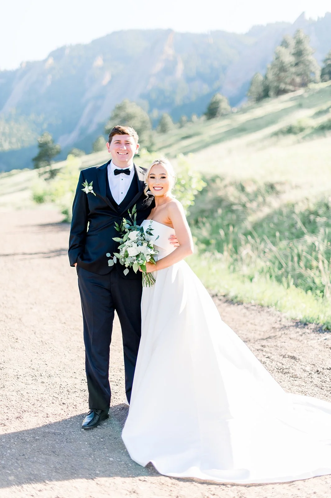                                                   Chloe + Alex's Boulder Wedding