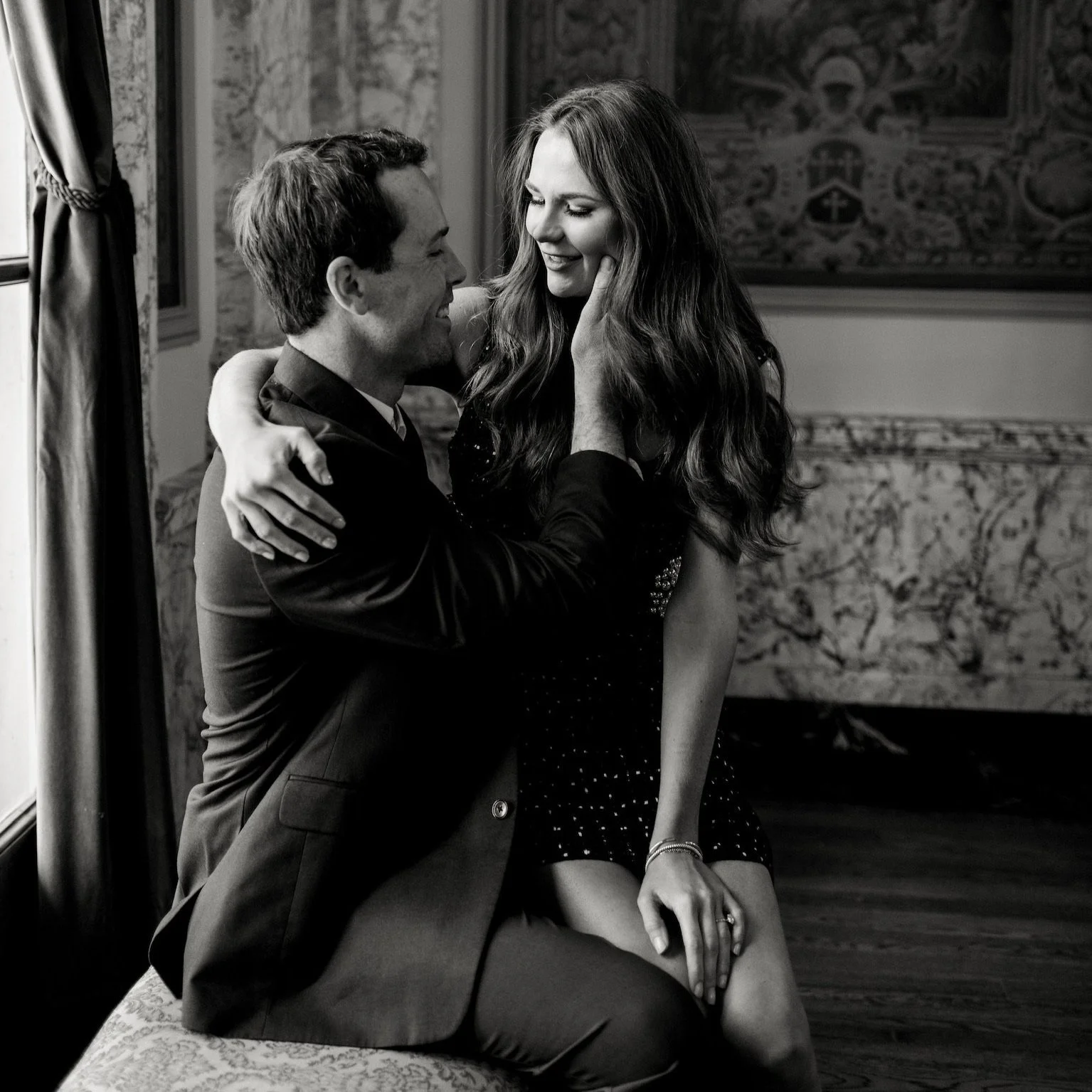                          Cara + Seth's Engagment -  "First the Capitol then the Chapel" 