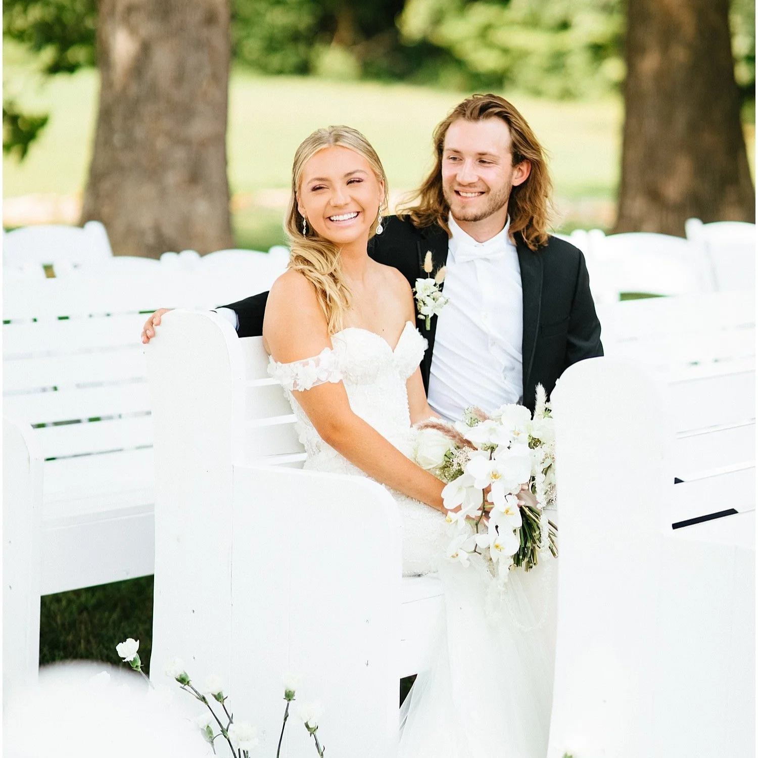                                                   Laura + Luke's London Wedding