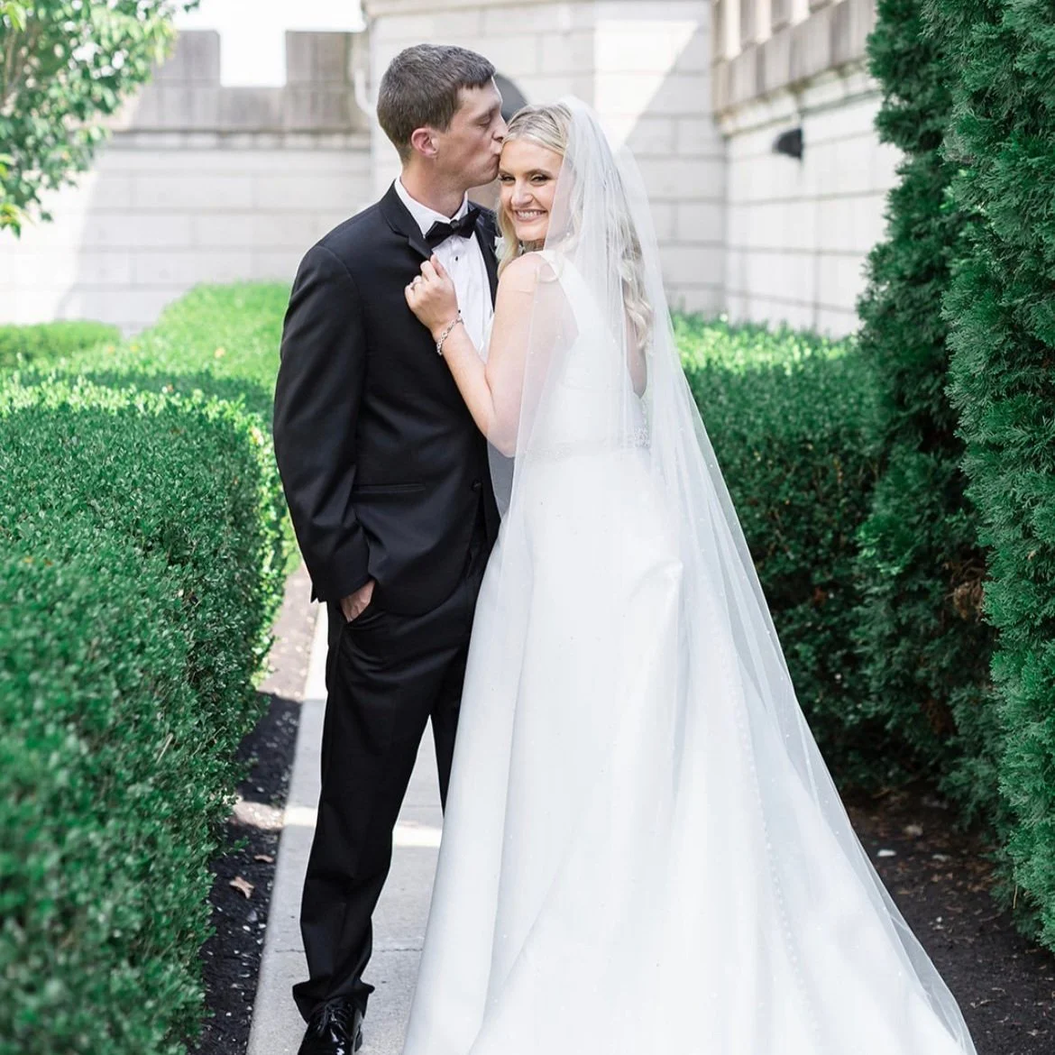                                  Ashley + Thomas' Kentucky Castle Wedding