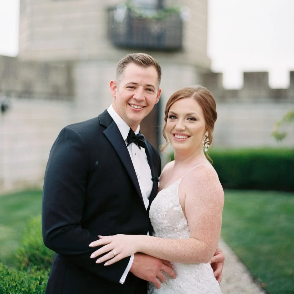                                        Caitlin + Ryan's Kentucky Castle Wedding