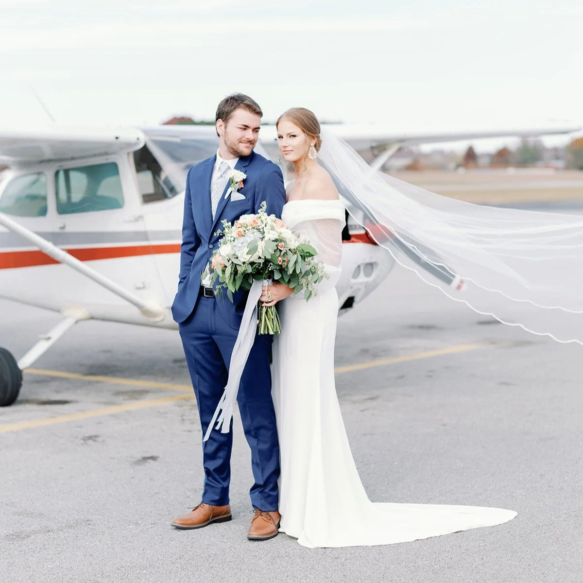                                                    Peyton + Brevin's London Wedding