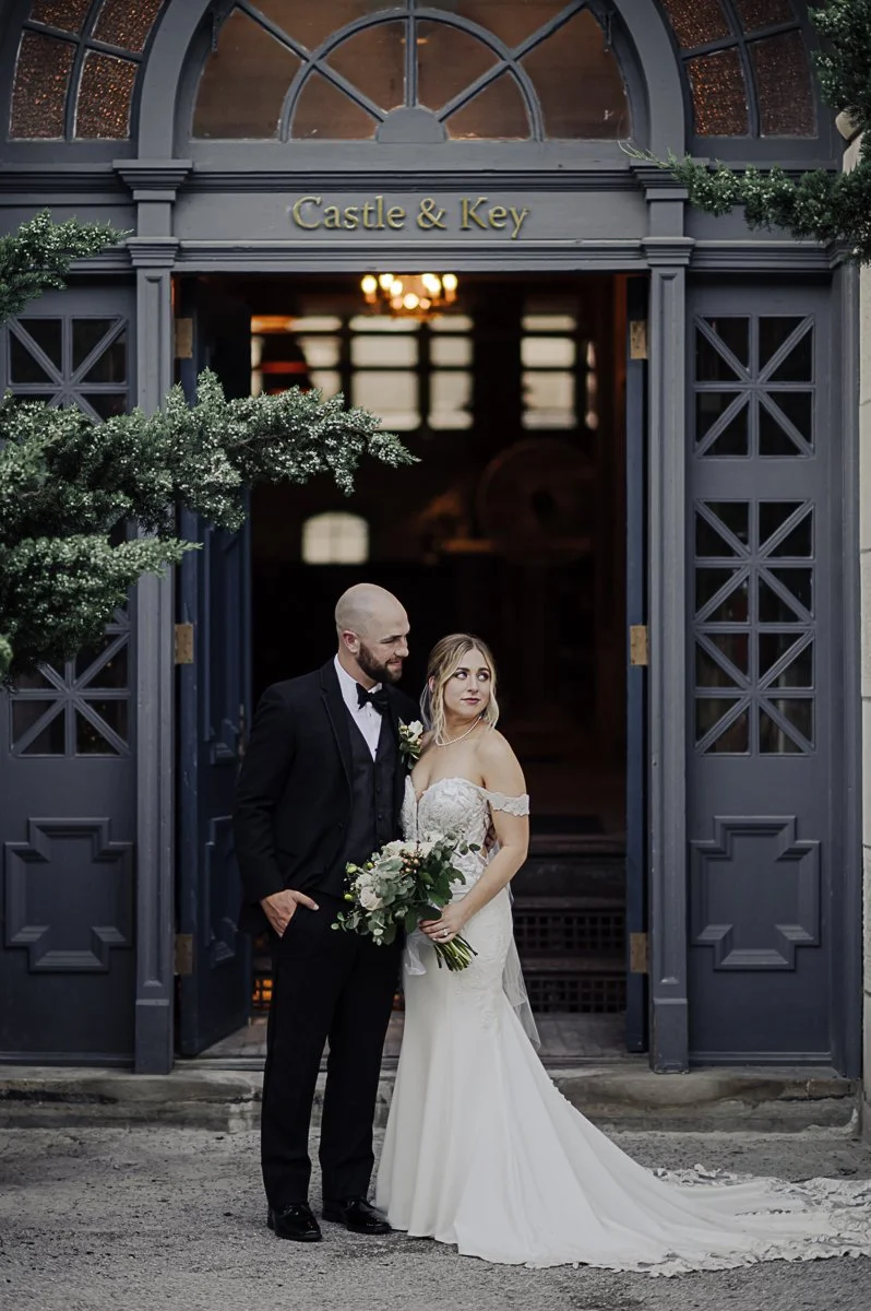 Olivia + Tyler's Castle &amp; Key Wedding