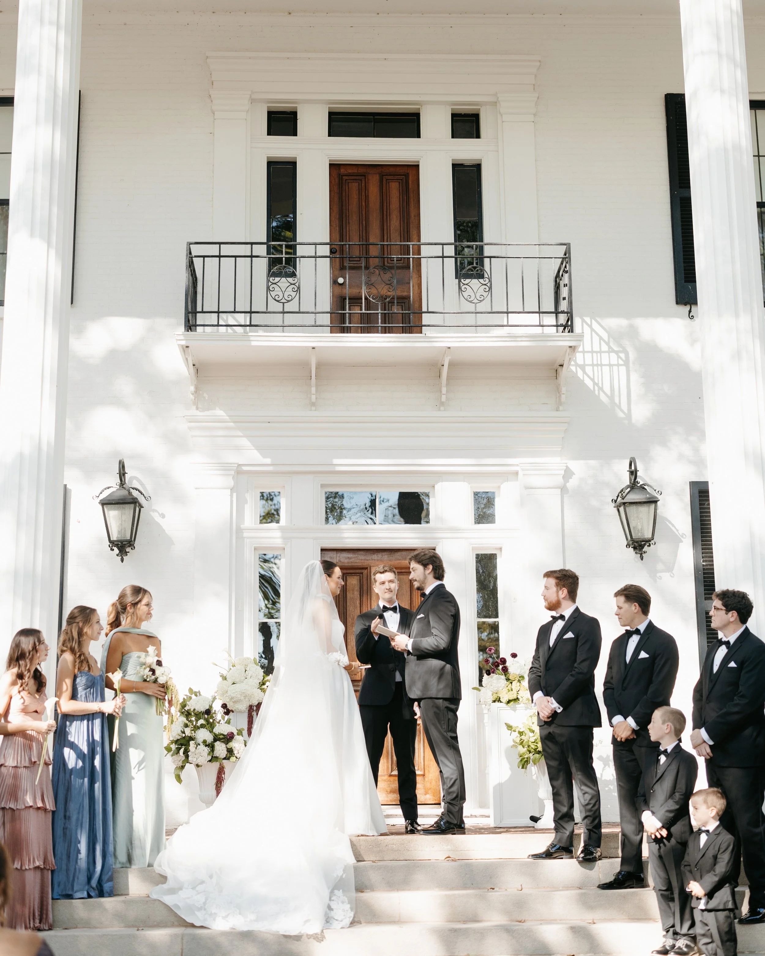 Timeless tradition, with a playful twist. ✨ 

Rebecca and Brandon filled their wedding weekend at Ashford Acres Inn with bright color, unexpected patterns and deeply personal details.

From stationery dreamed up alongside Rebecca&rsquo;s best friend 