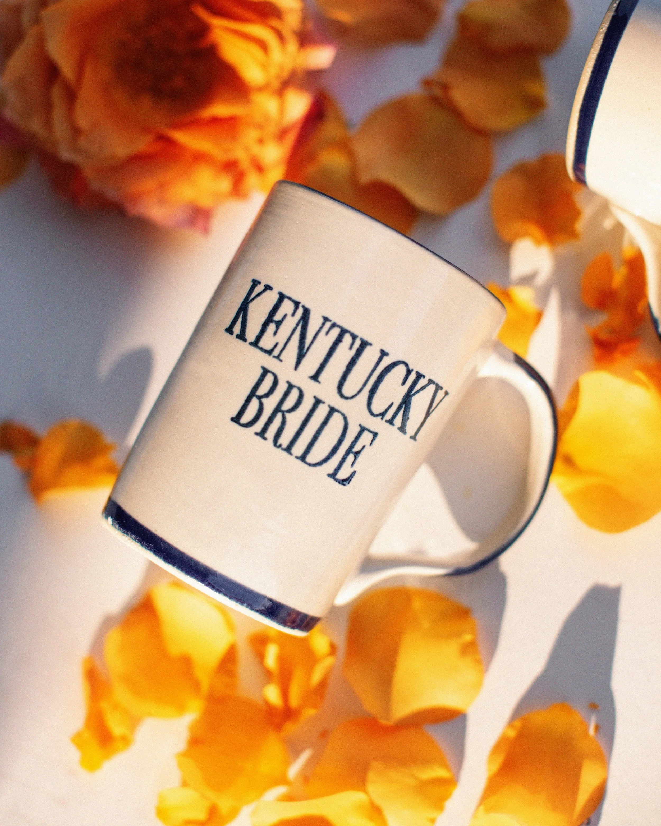 It's not too early to be thinking about Christmas gifts! Pre-order a KB mug on our website now to get on the list for holiday delivery 😘 #mykentuckybride