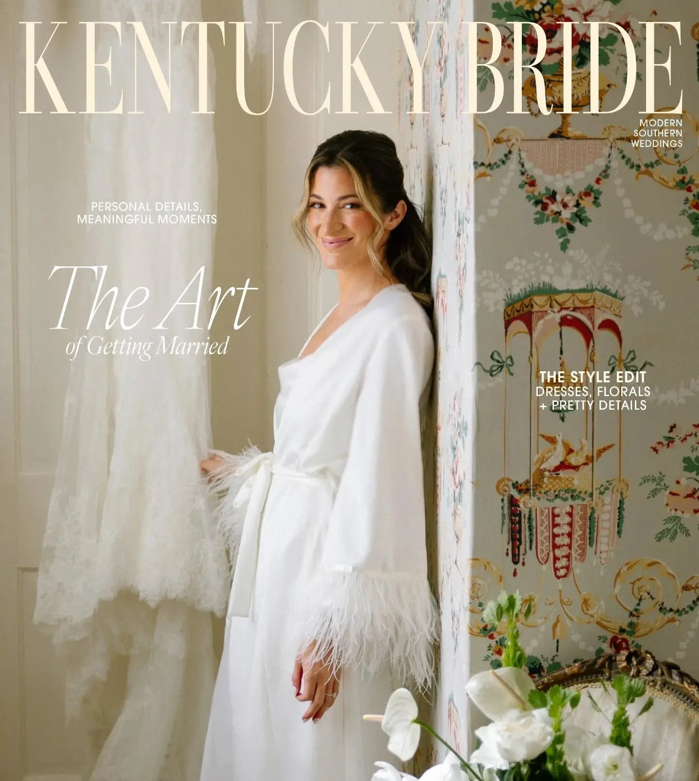Our October cover is here! We&rsquo;ve always loved the &ldquo;getting ready&rdquo; part of a wedding day, and this moment from Kendra and Lowell&rsquo;s celebration just felt right. Their wedding is a stunner, and we can&rsquo;t wait for y&rsquo;all