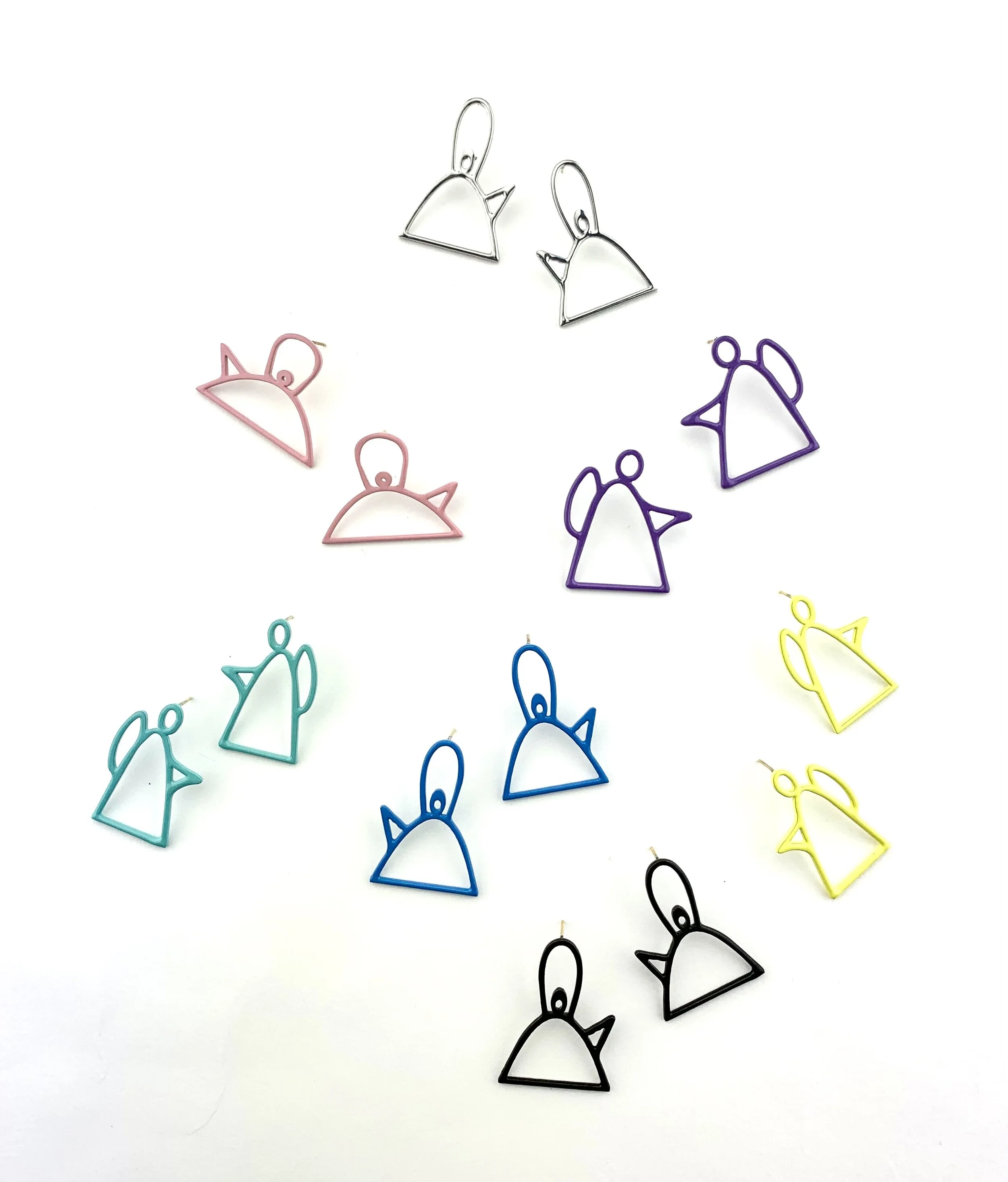 Tea Pot Earrings - Medium