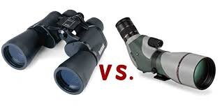 5. Spotting scope and binoculars with nerdy shoulder strap