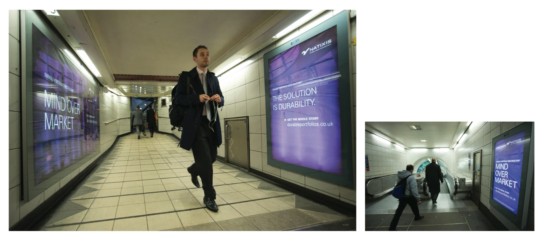 Backlit Brand Awareness Series – London Train Station