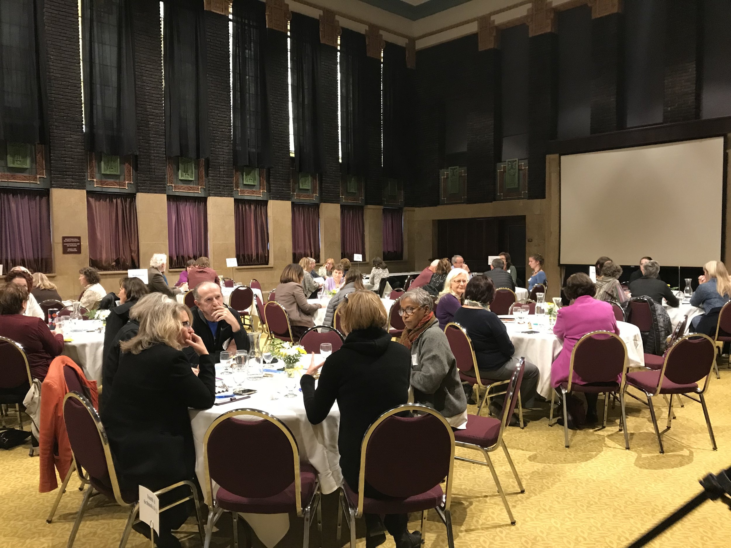 Voices for Compassion Community Forum - Verizon Reception Hall - Mankato, MN. Nov 2, 2018.