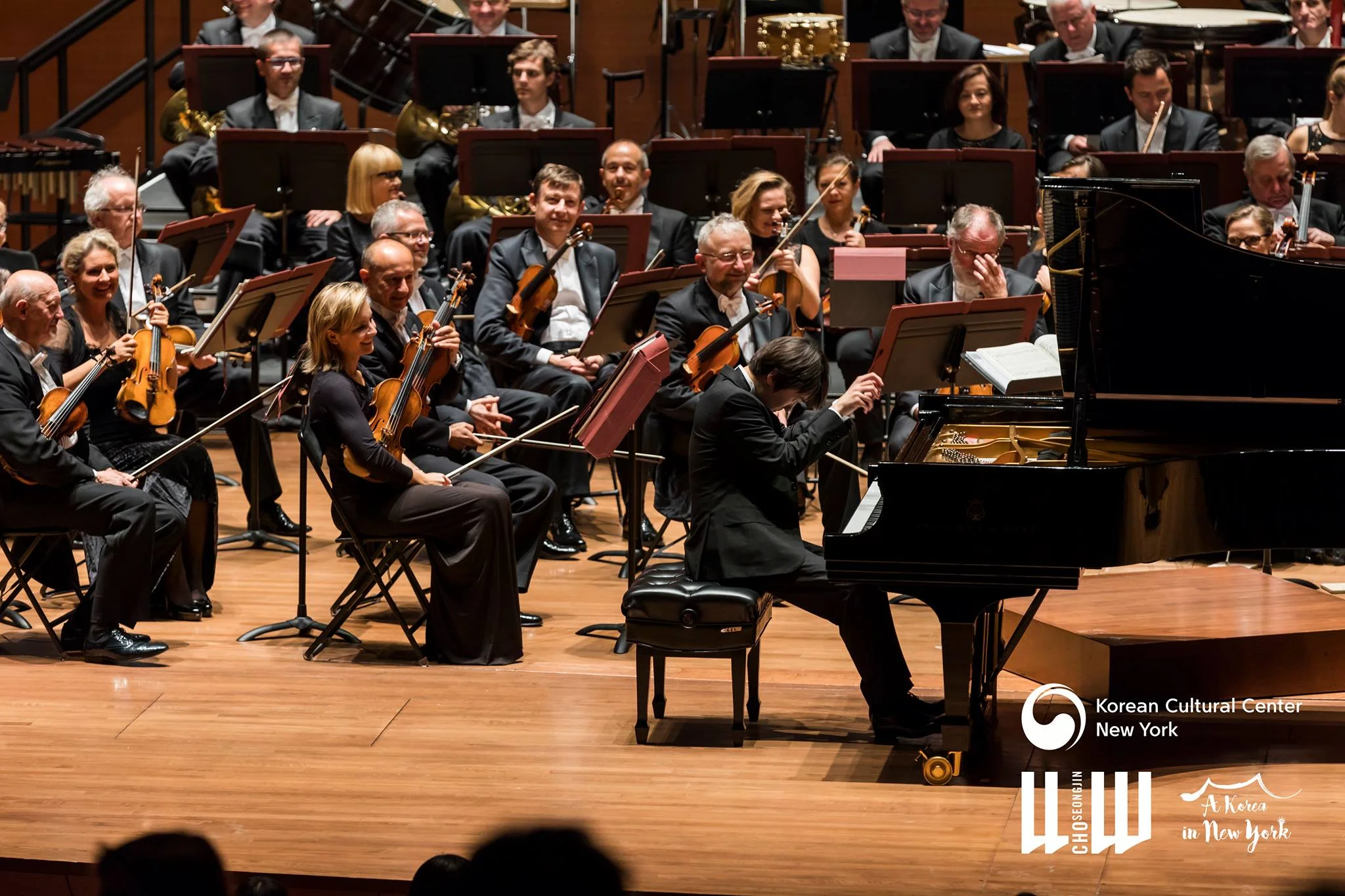 International Chopin Piano Competition winner Pianist Seong-Jin Cho performs with the Warsaw Philharmonic Orchestra