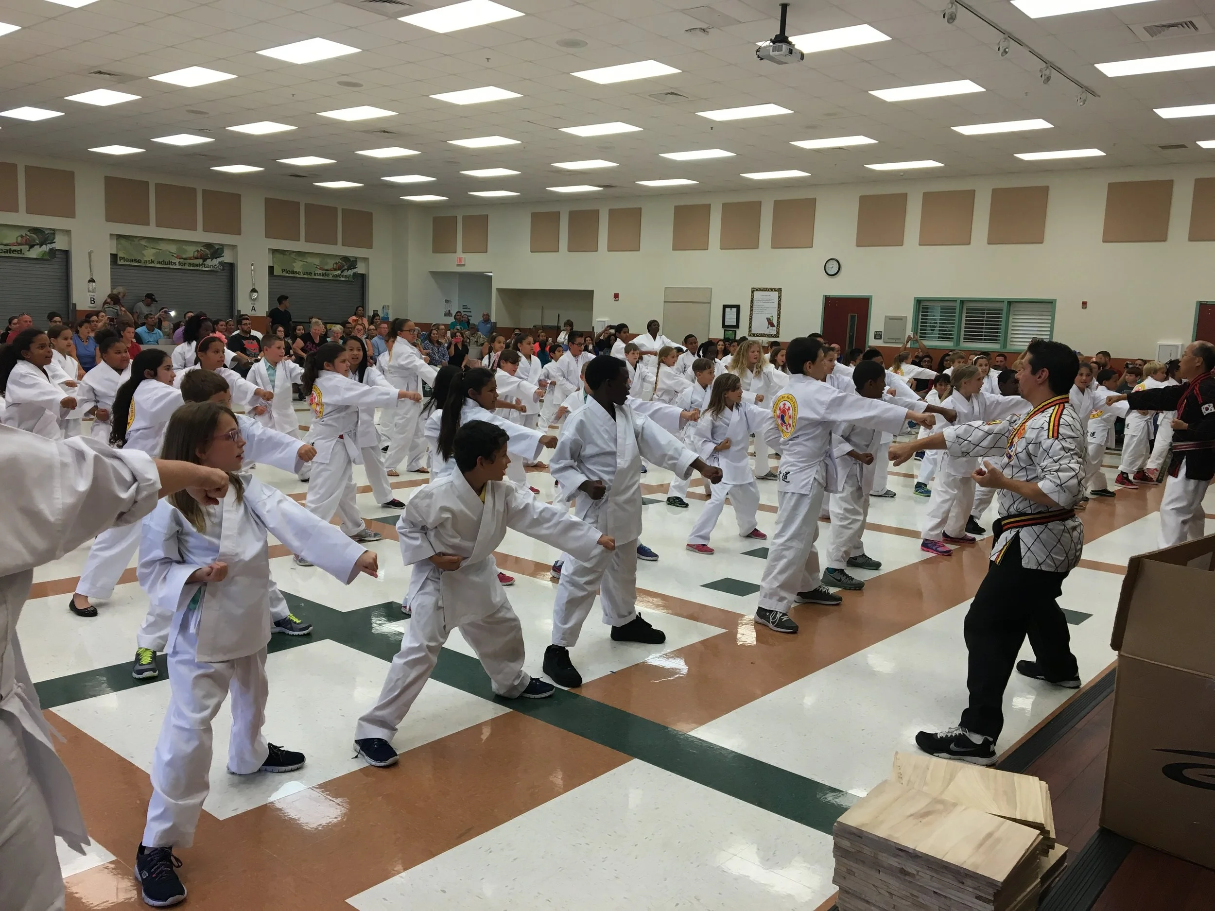 Treeline Elementary School Taekwondo Graduation