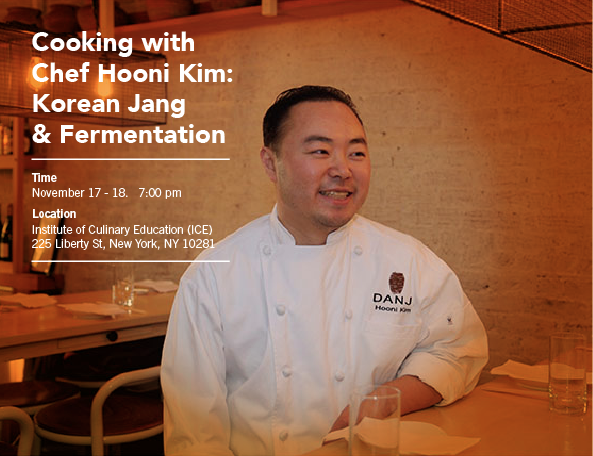 Cooking with Chef Hooni Kim: Korean Jang & Fermentation