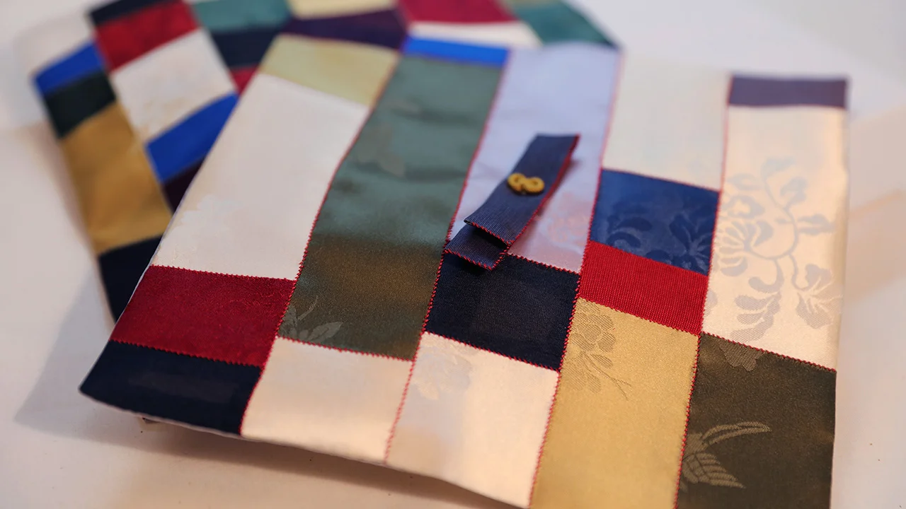 Wrapping with Blessings: Making a Mini Wrapping Cloth (보자기: Bojagi)