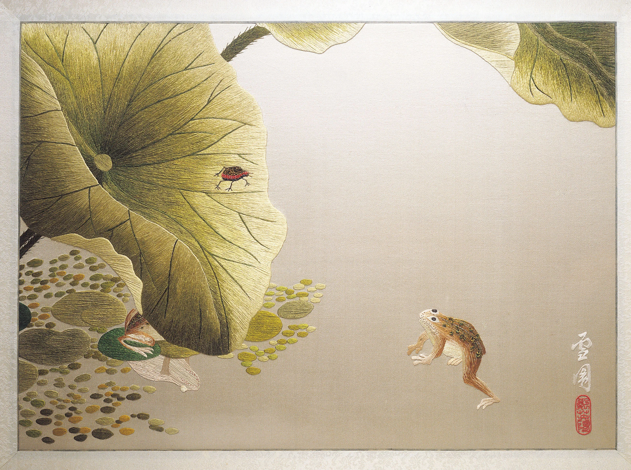 The Movement of Herstory: Korean Embroidery — Korean Cultural