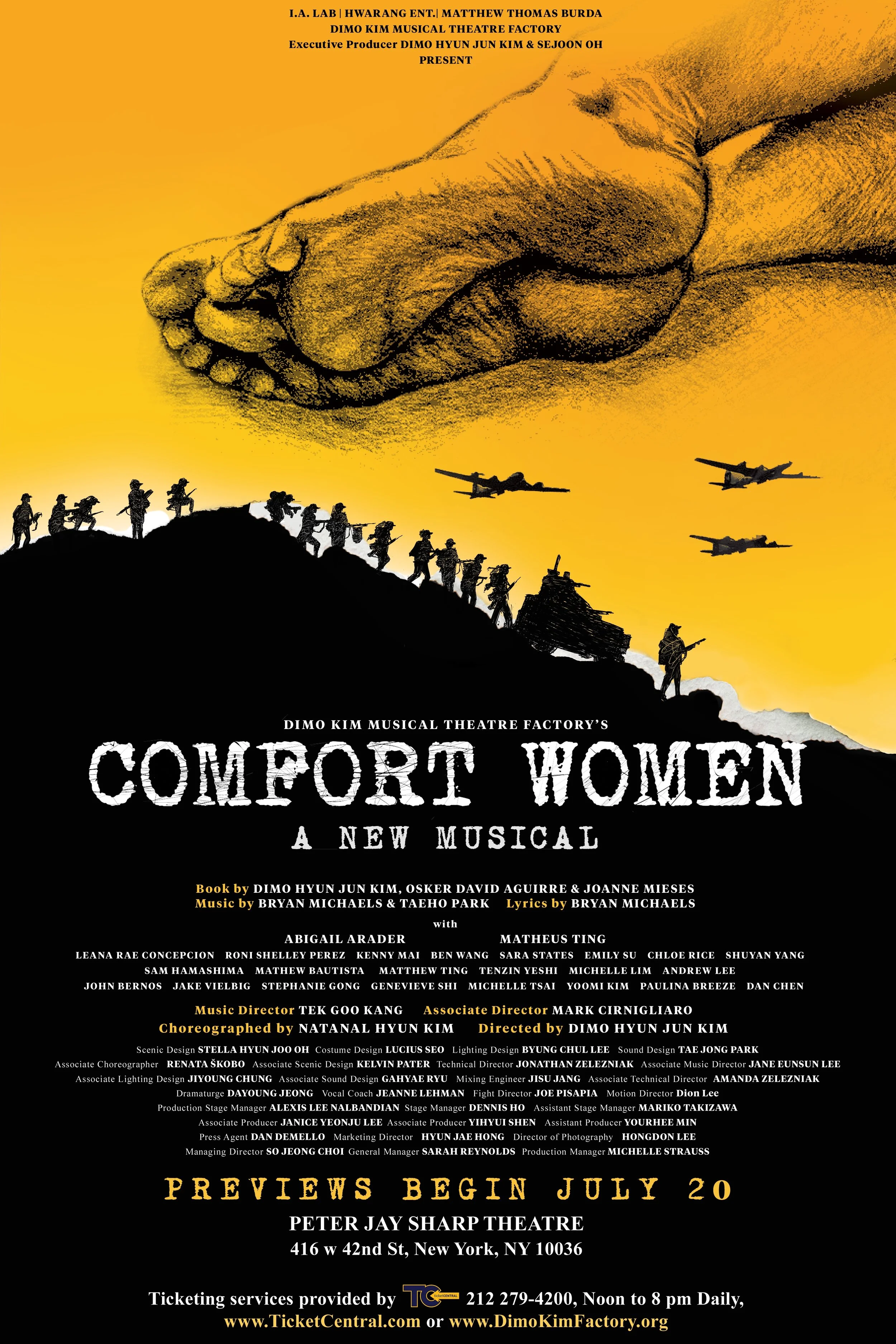 Dimo Kim Musical Theatre Factory presents Comfort Women : A New Musical