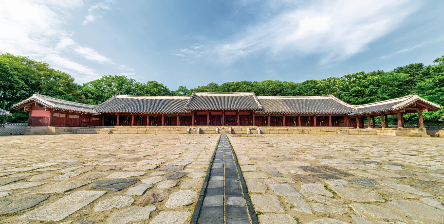 Jongmyo Shrine Central Confucian shrine of the Joseon dynasty, which houses the spirit tablets of Joseon kings and their queen consorts