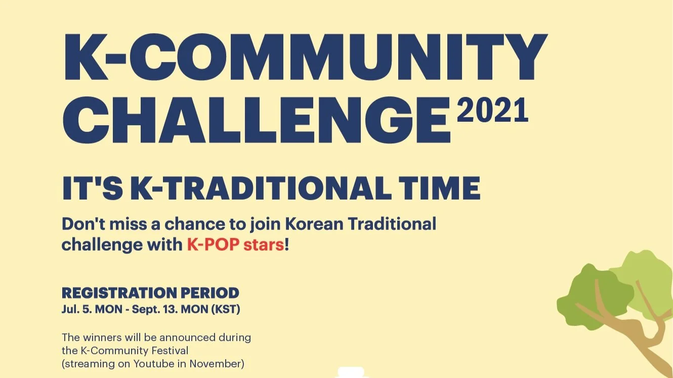 &lt;K-Community Challenge&gt; with K-POP stars