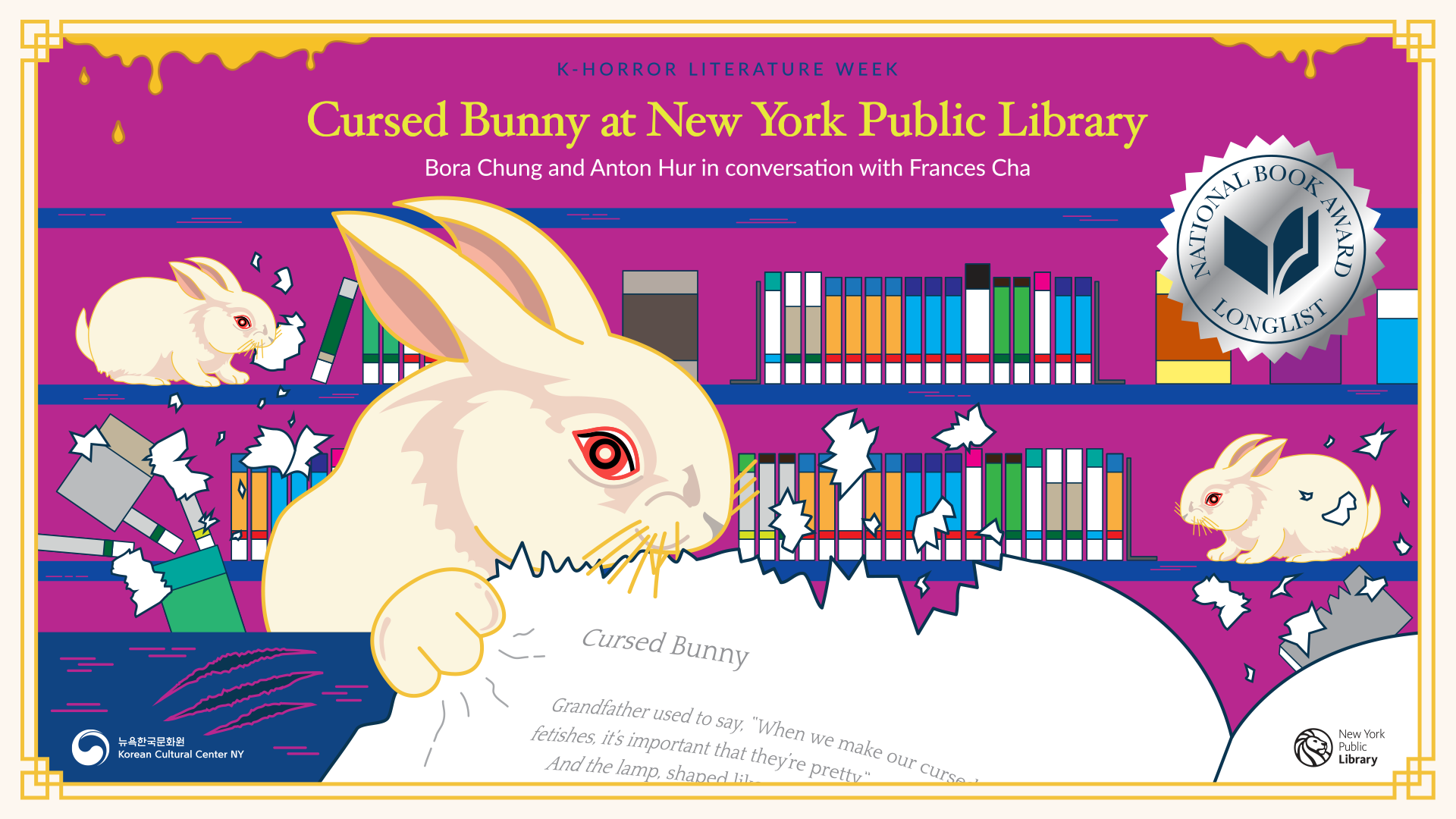 K-Horror Literature Week