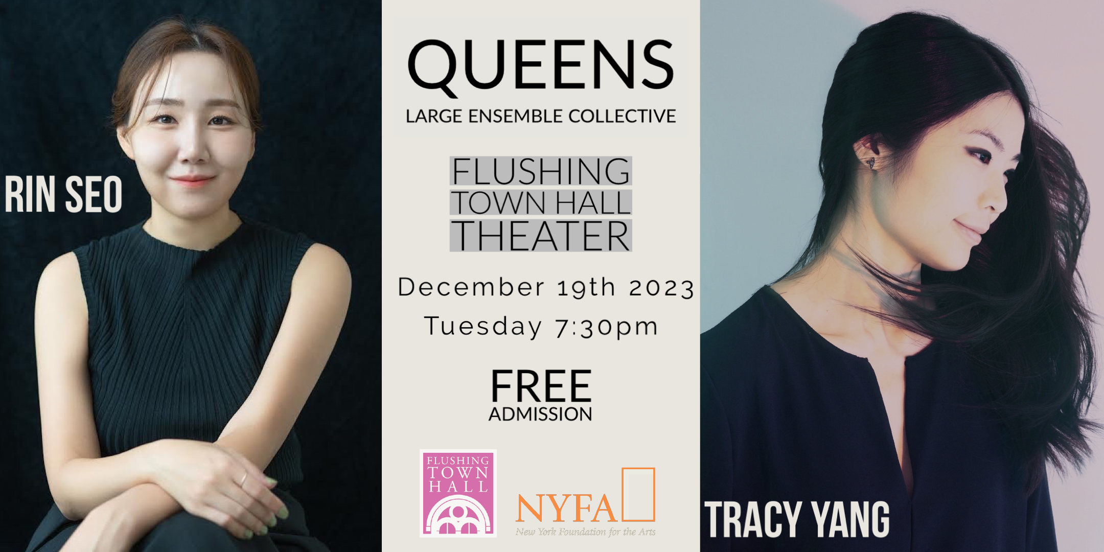 Queens Large Ensemble Collective: Rin Seo &amp; Tracy Yang
