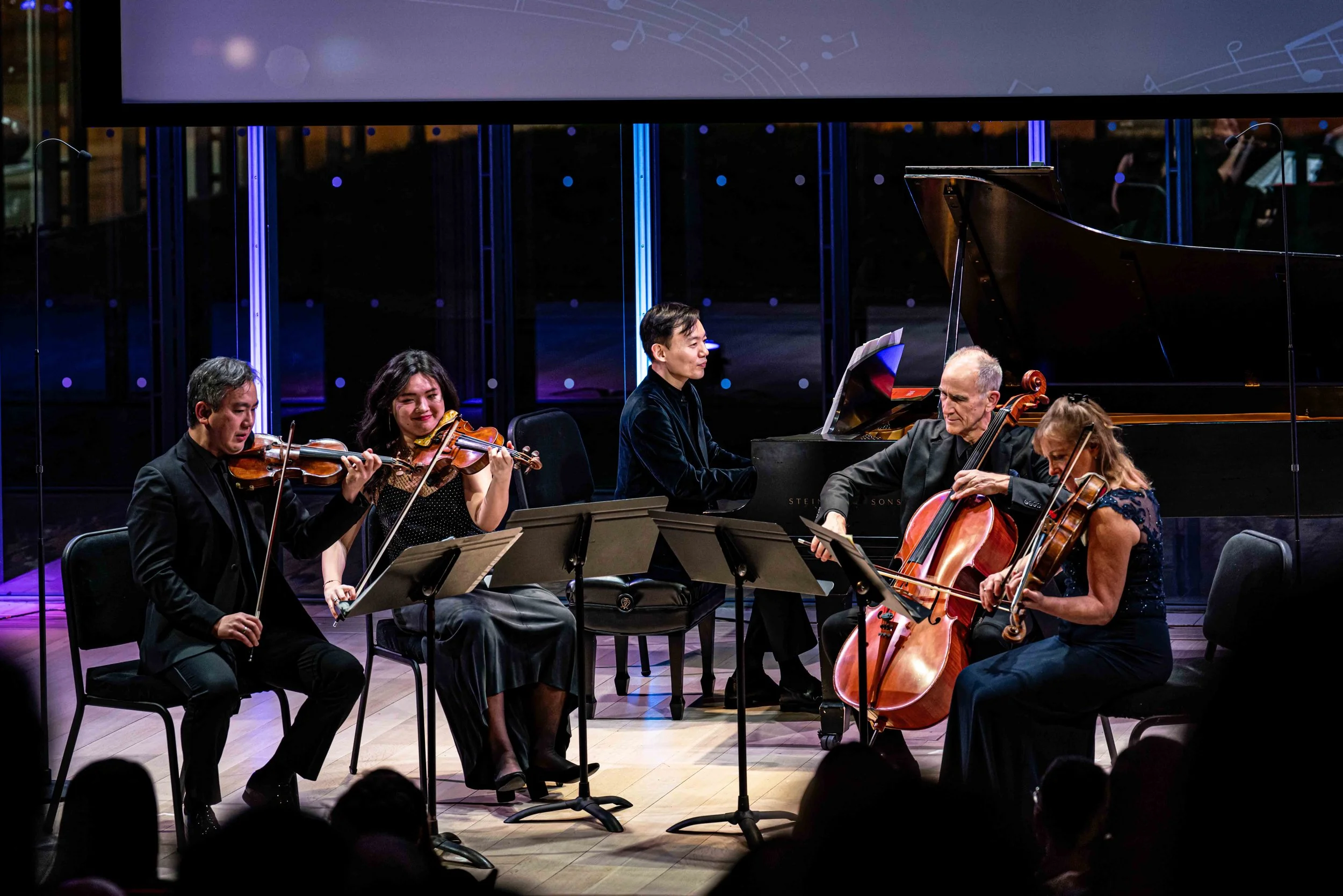 THANK YOU NOTES: KCCNY Holiday Concert featuring William Youn &amp; the New York Philharmonic String Quartet